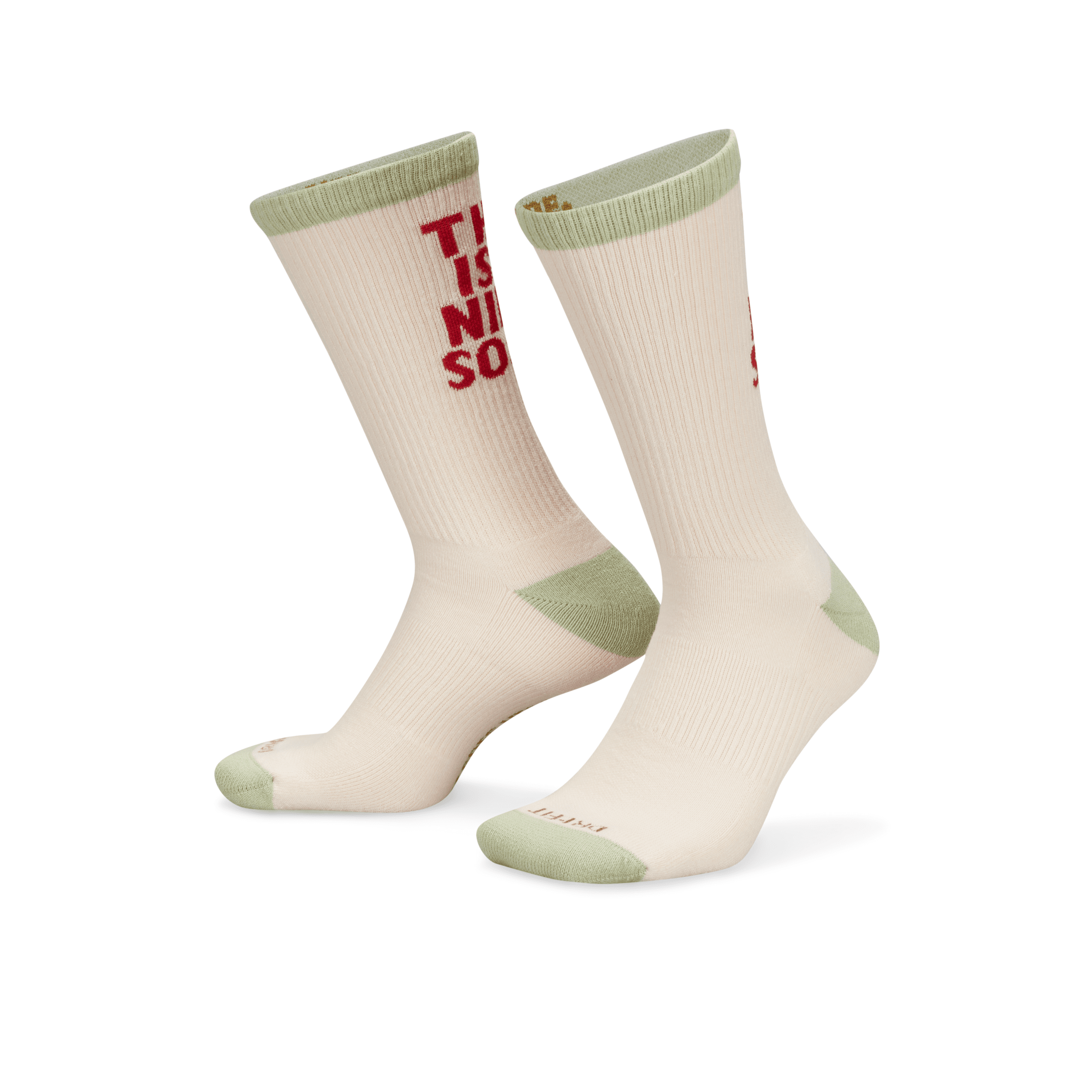 Nike Unisex Everyday Plus Cushioned Crew Socks (1 Pair) In Brown