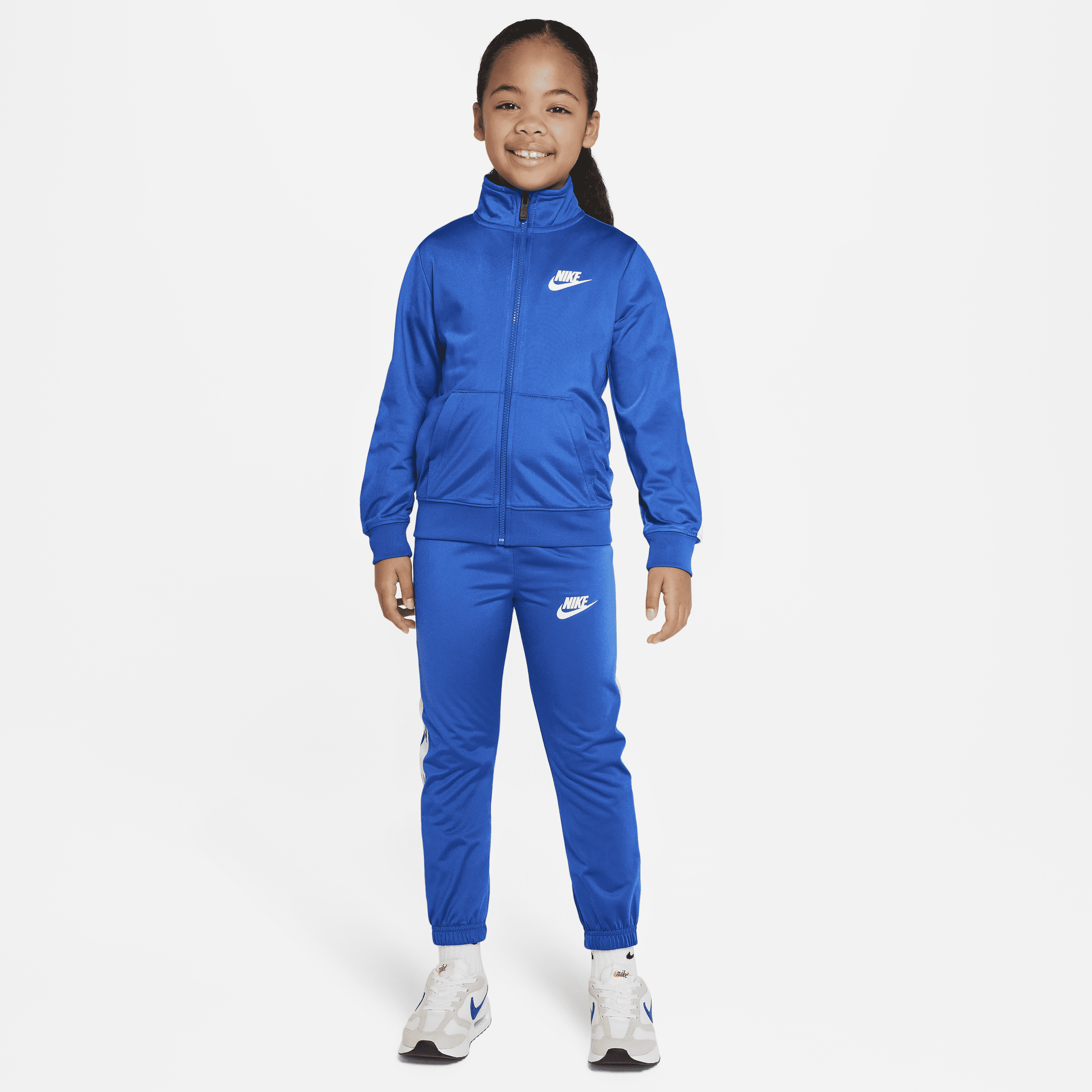 Nike Sportswear Little Kids' Tracksuit In Blue