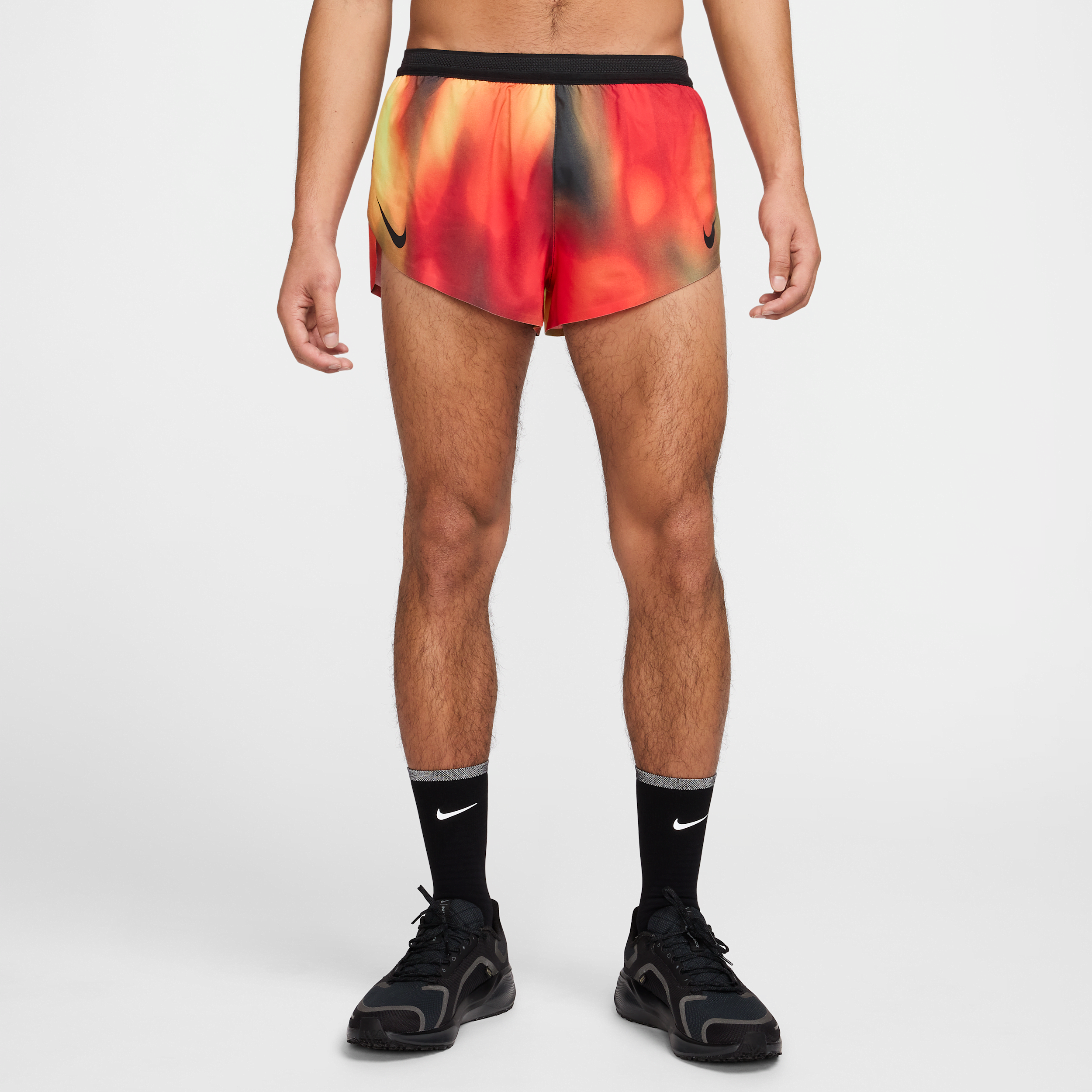 Nike Men's Aeroswift Elite Entry Dri-fit Adv Running Shorts In Yellow