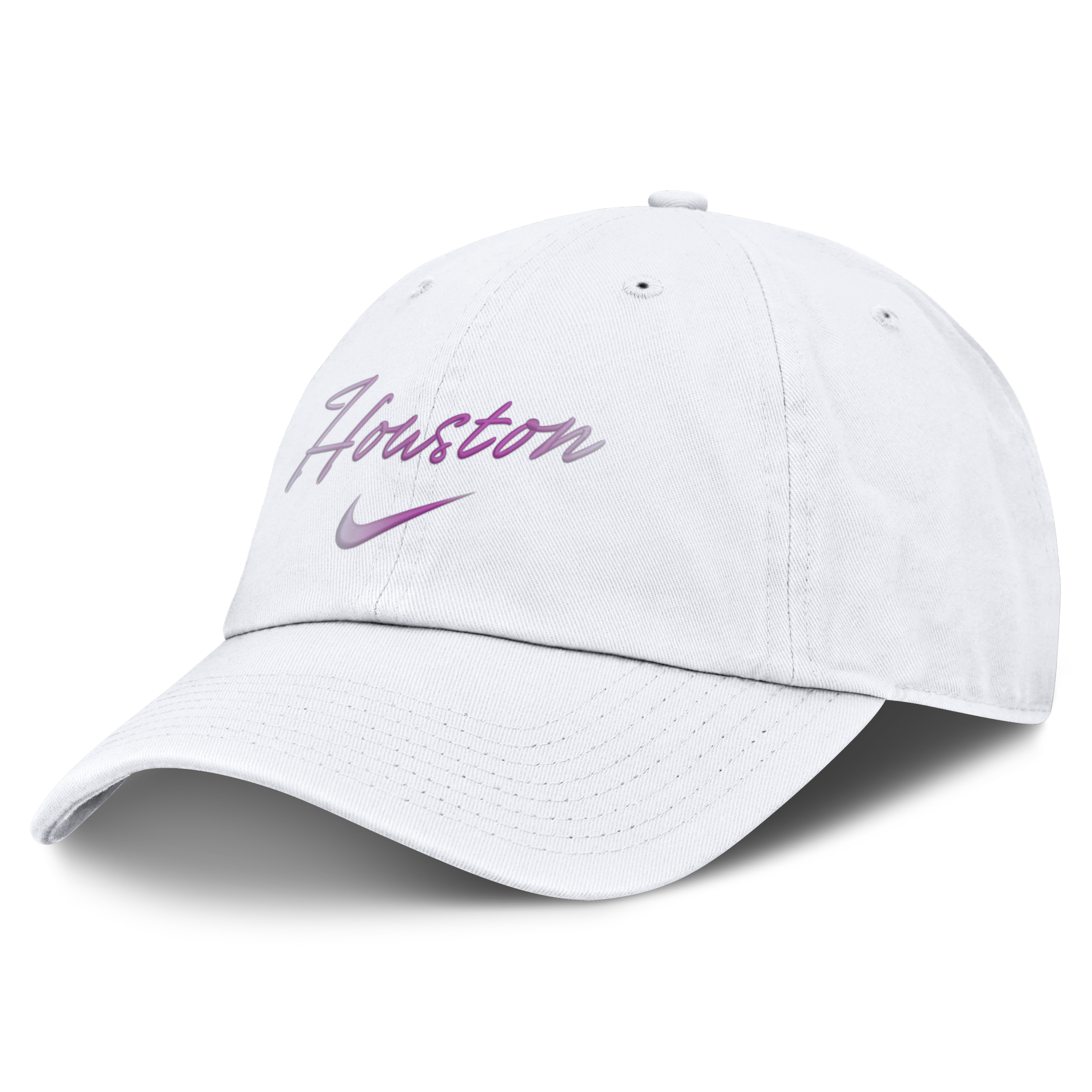 Houston Astros Club Nike Men's MLB Adjustable Hat in White | NB0110AHUS-A9W