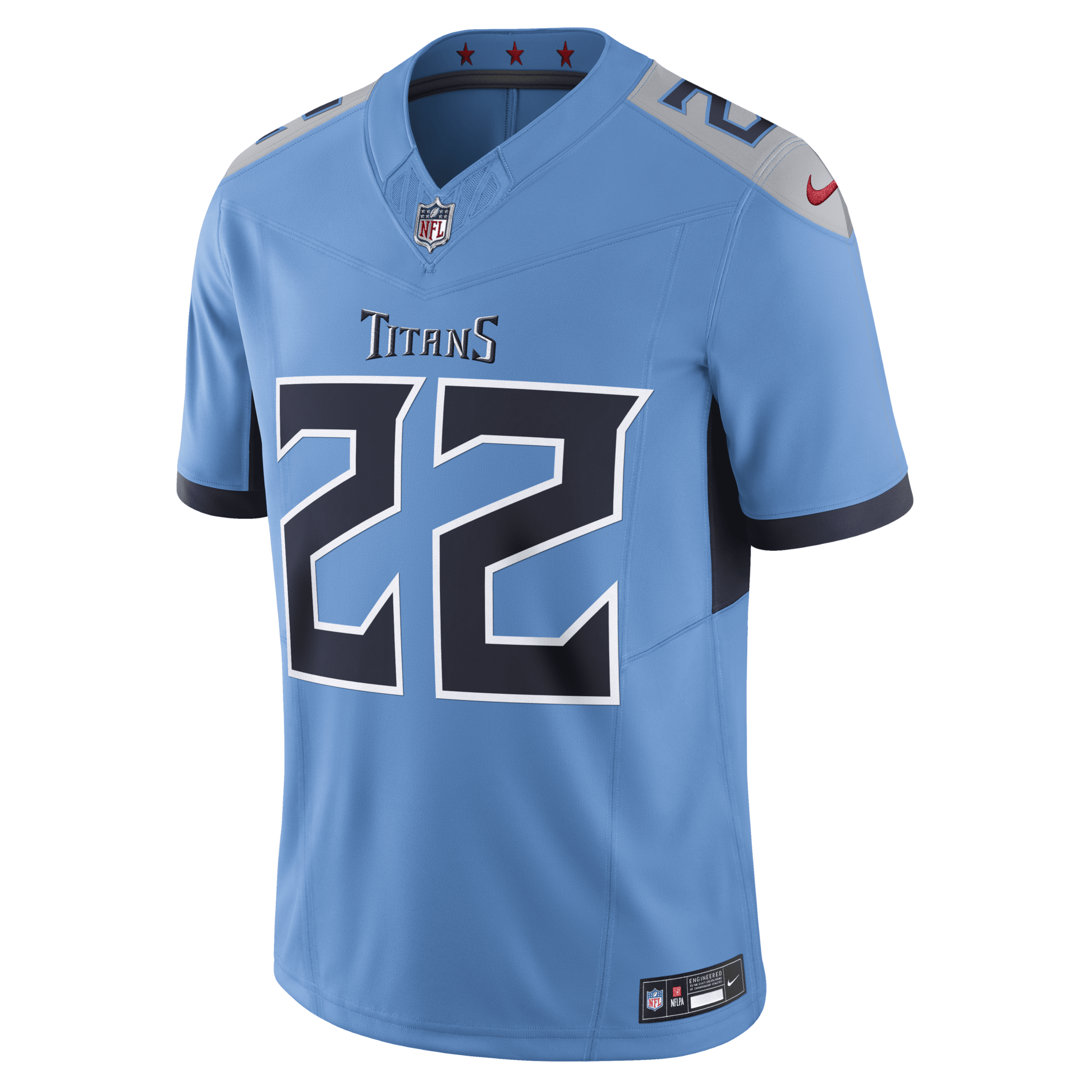 Derrick Henry Tennessee Titans Nike Men’s Dri-FIT NFL Limited Football Jersey in Blue, Size: 2XL | 31NMTTLA8FF-RZ0