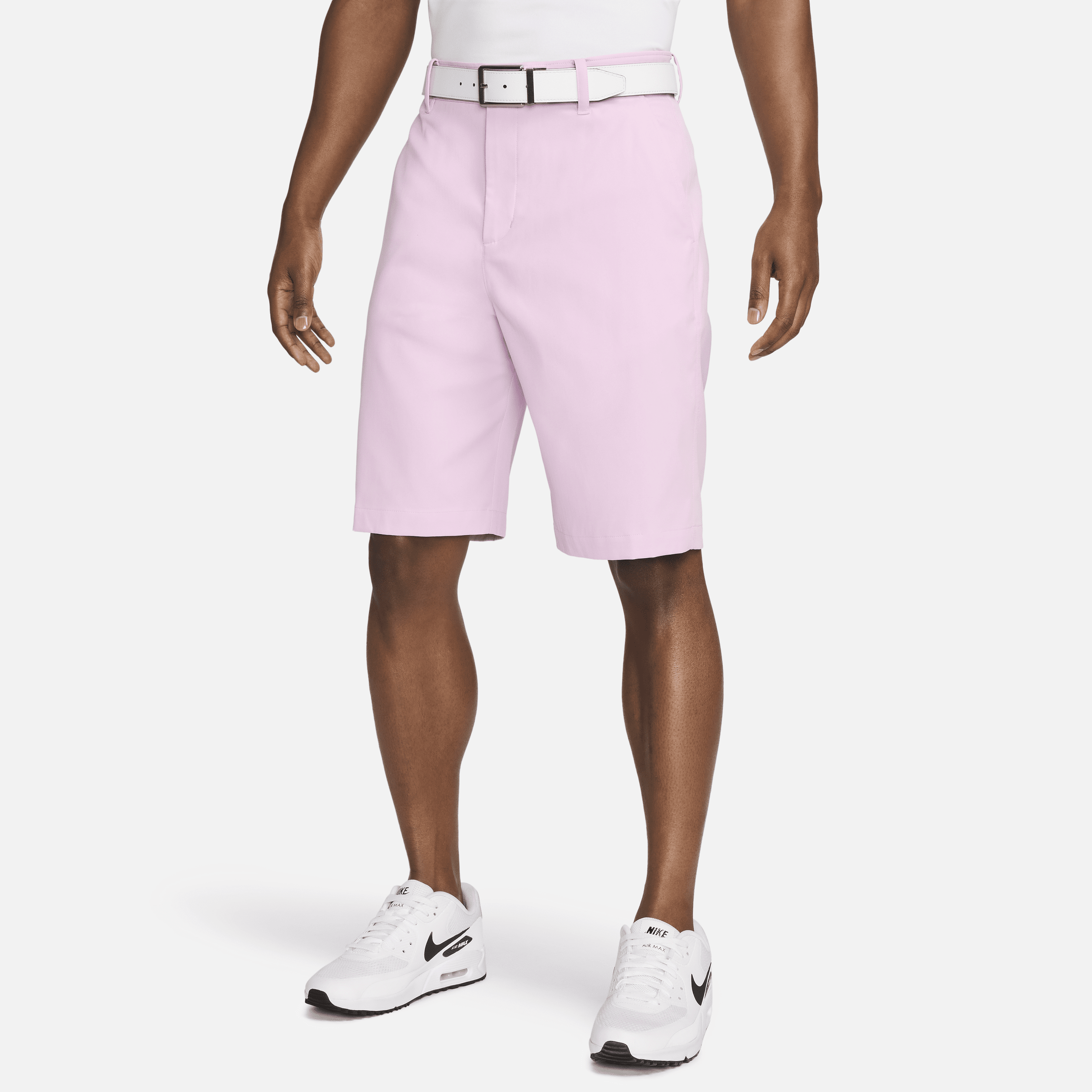 Shop Nike Men's Tour 10" Chino Golf Shorts In Pink