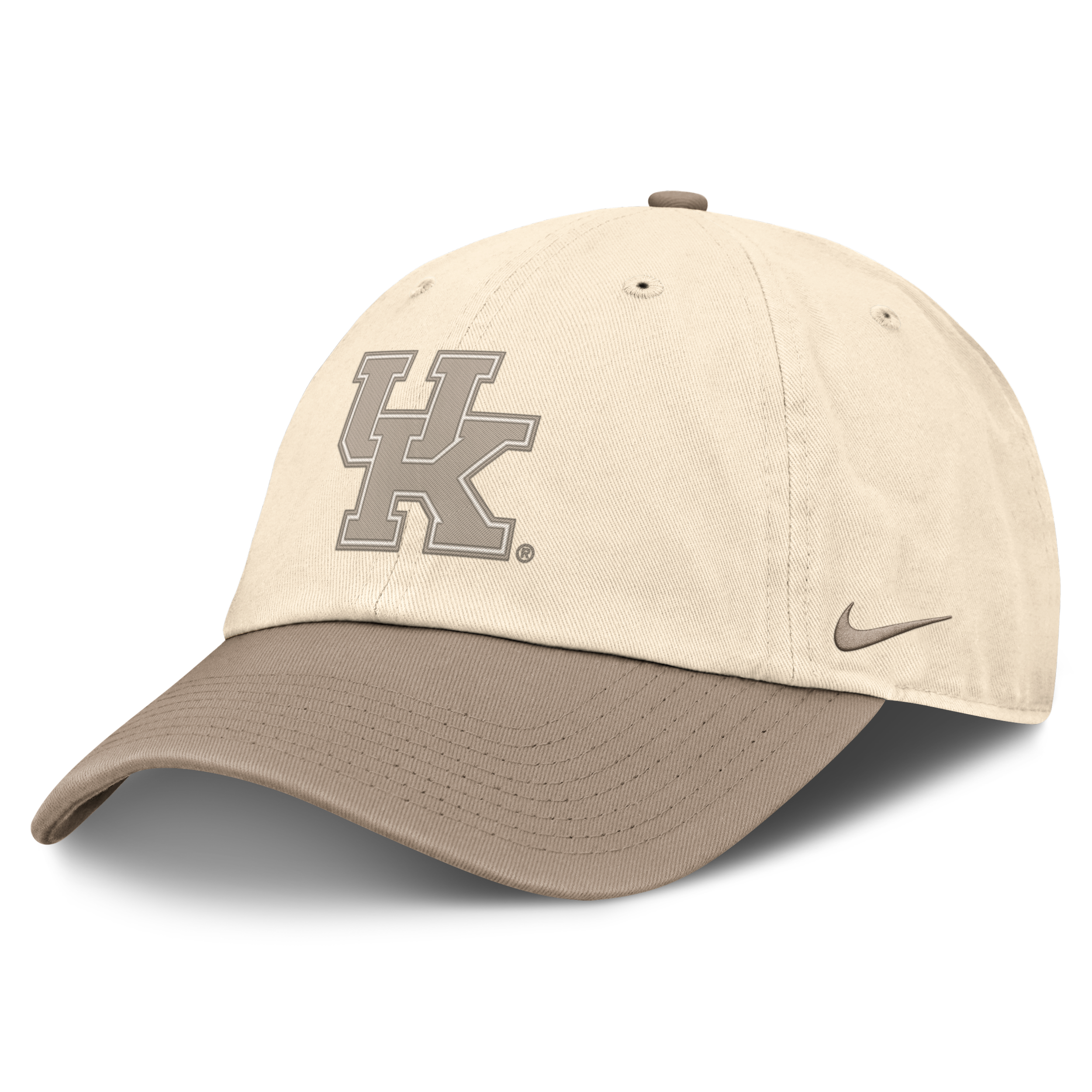 Kentucky Natural Club Nike Men's College Adjustable Hat in Brown | NC010DTUNKY-M4T