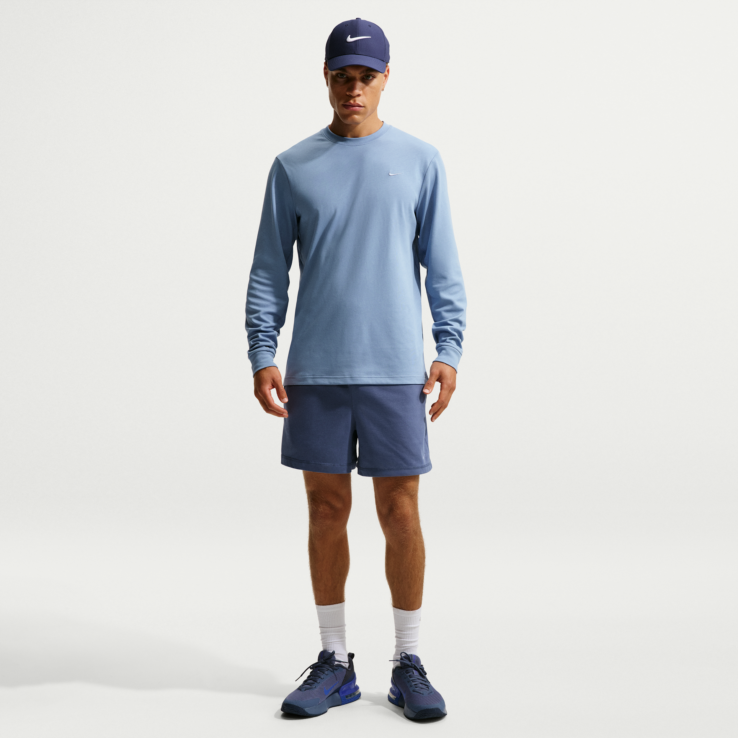 Nike Men's N.A.C. Dri-FIT 5" Knit Training Shorts in Blue | IF2212-491
