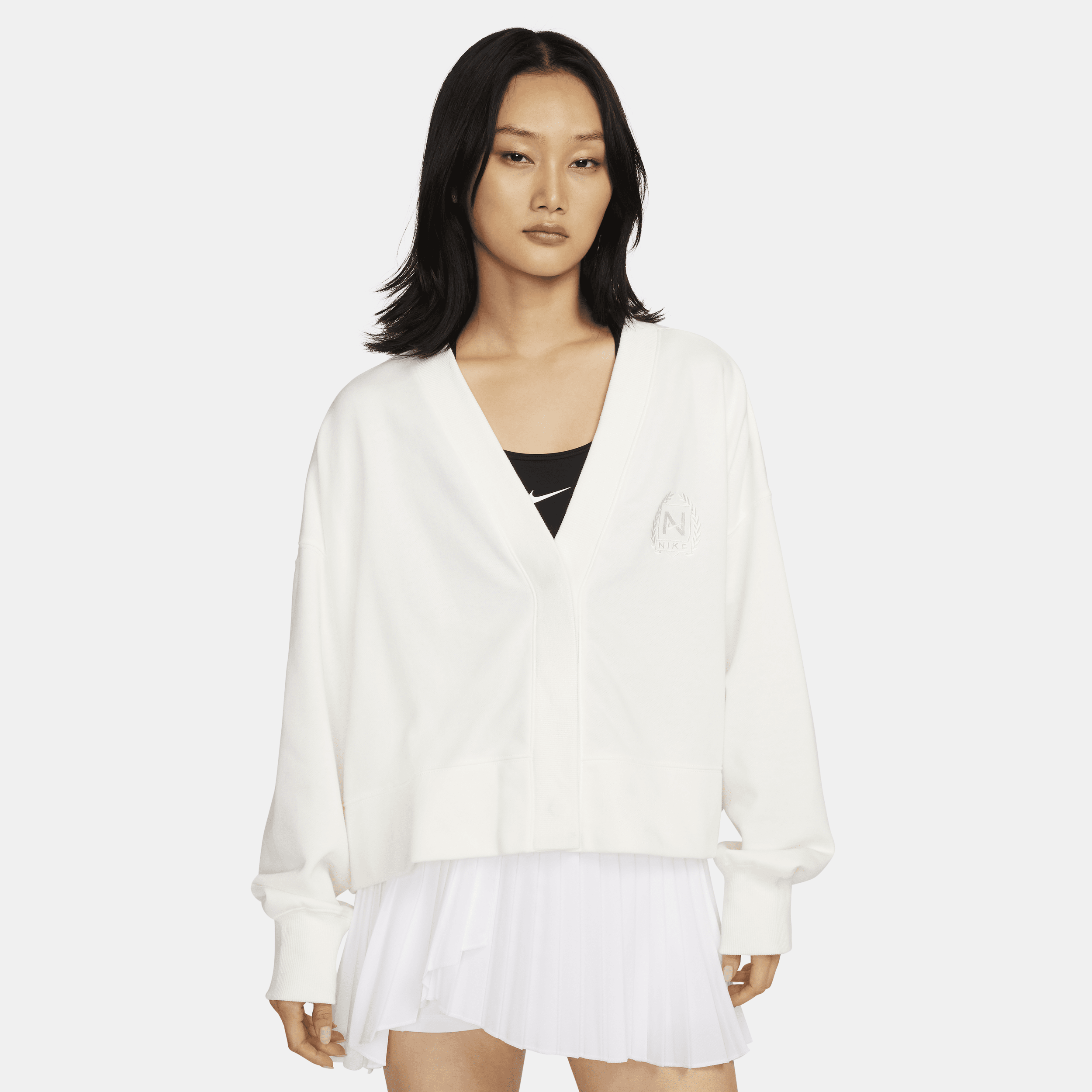 Nike Women's  Sportswear Over-oversized Cardigan In White