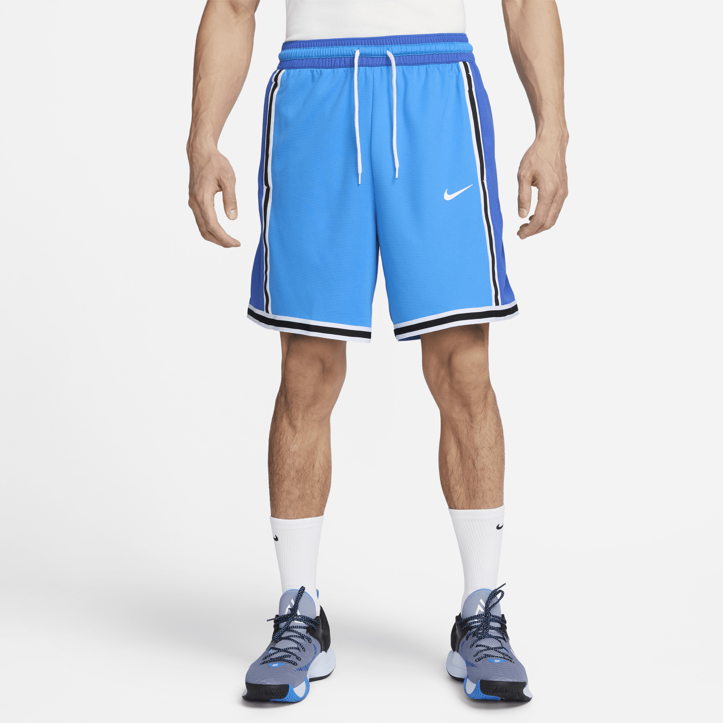 Nike Men's Dri-fit Dna+ 8" Basketball Shorts In Blue