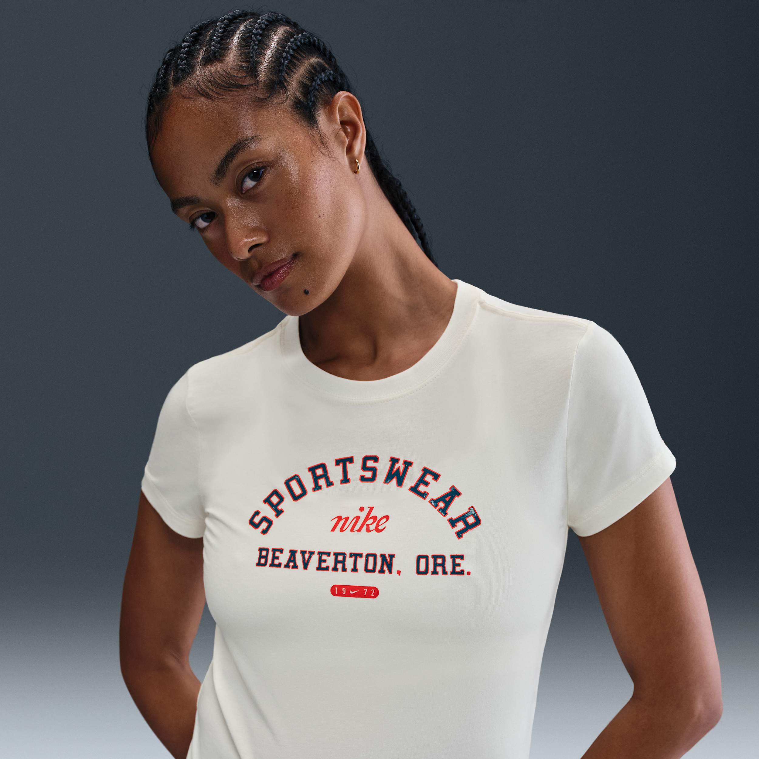 Nike Women's  Sportswear Phoenix Slim Short-sleeve T-shirt
