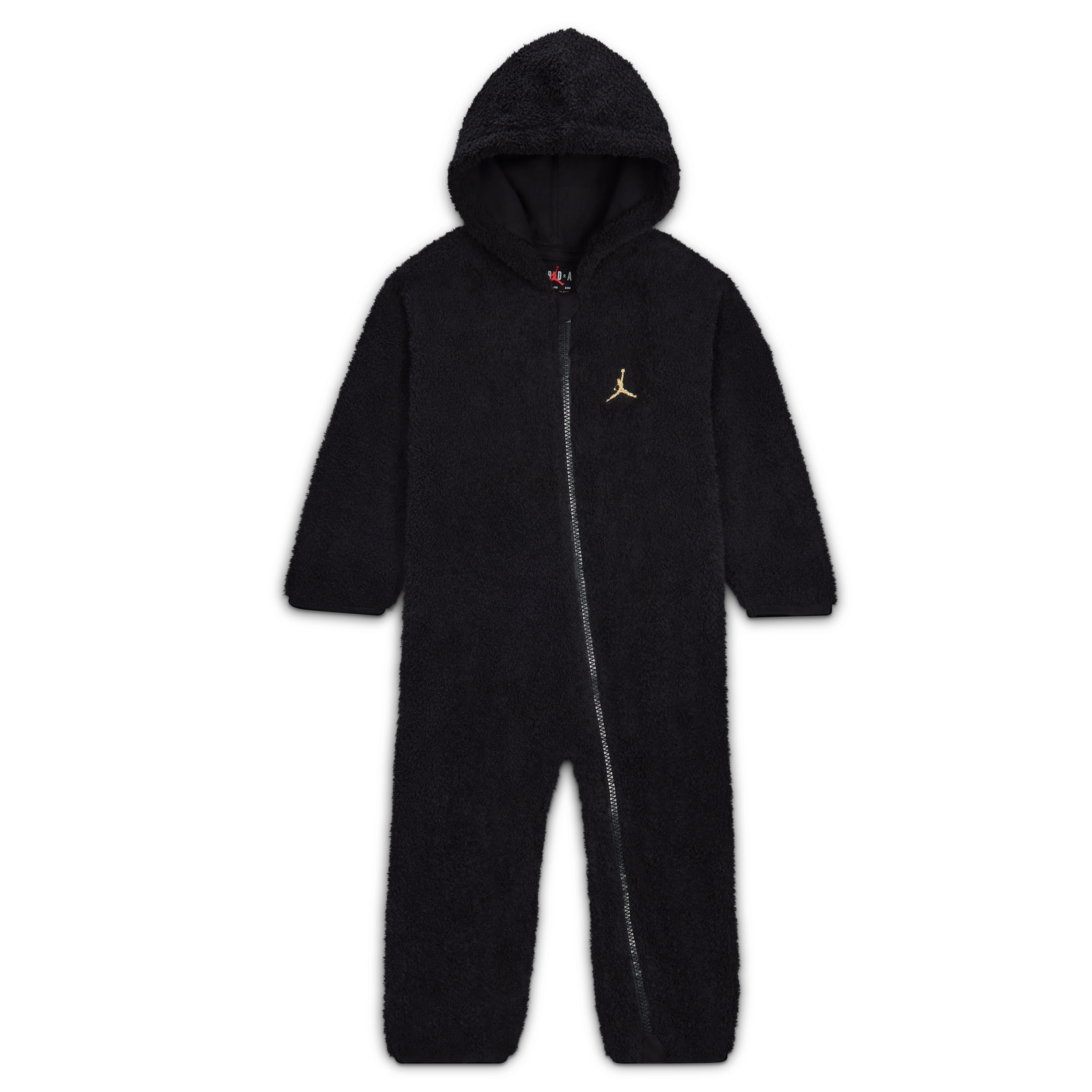 Jordan Mountainside Baby 12-24M Boucl Coverall in Black 65F335-023 38$