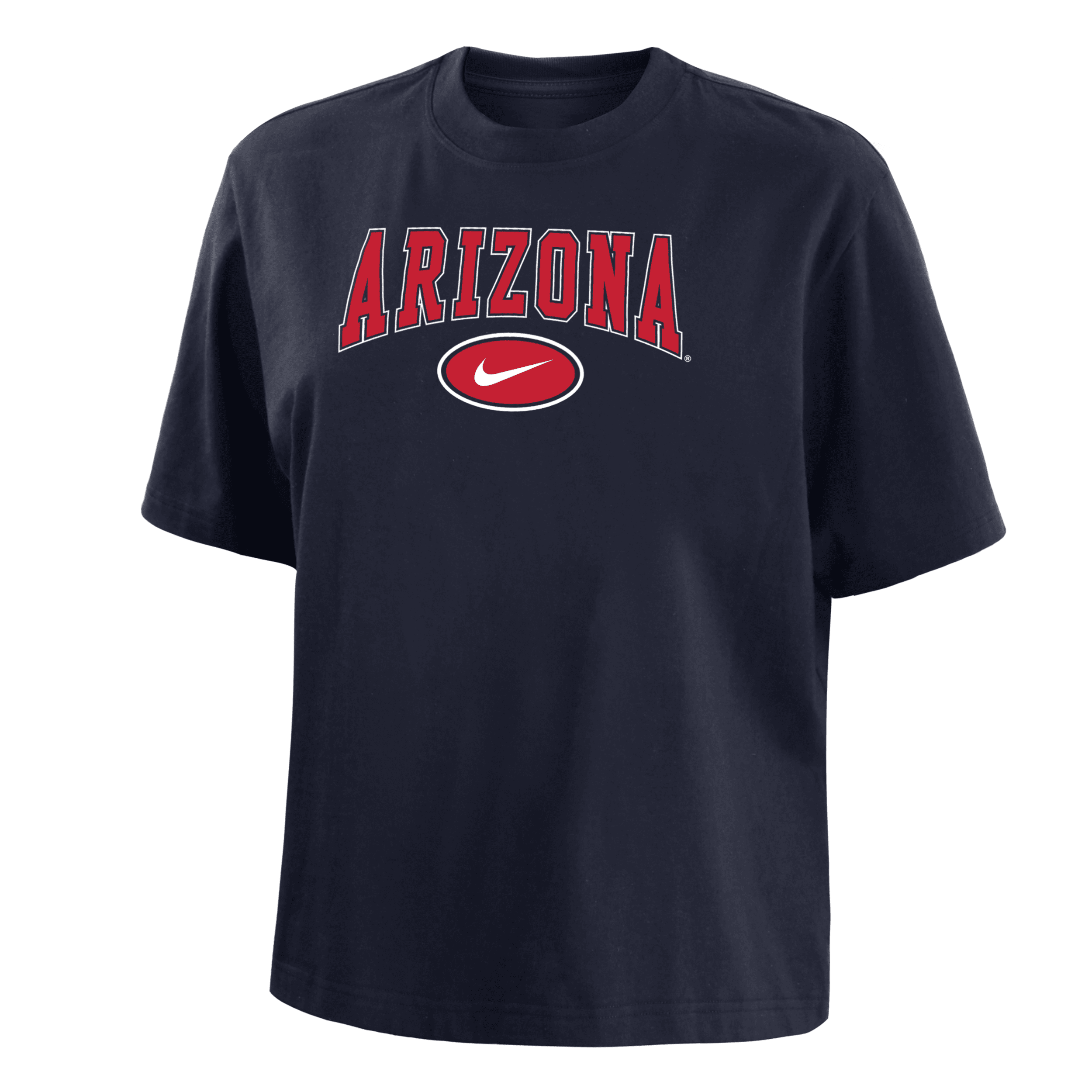 Nike Arizona  Women's College Boxy T-shirt In Blue