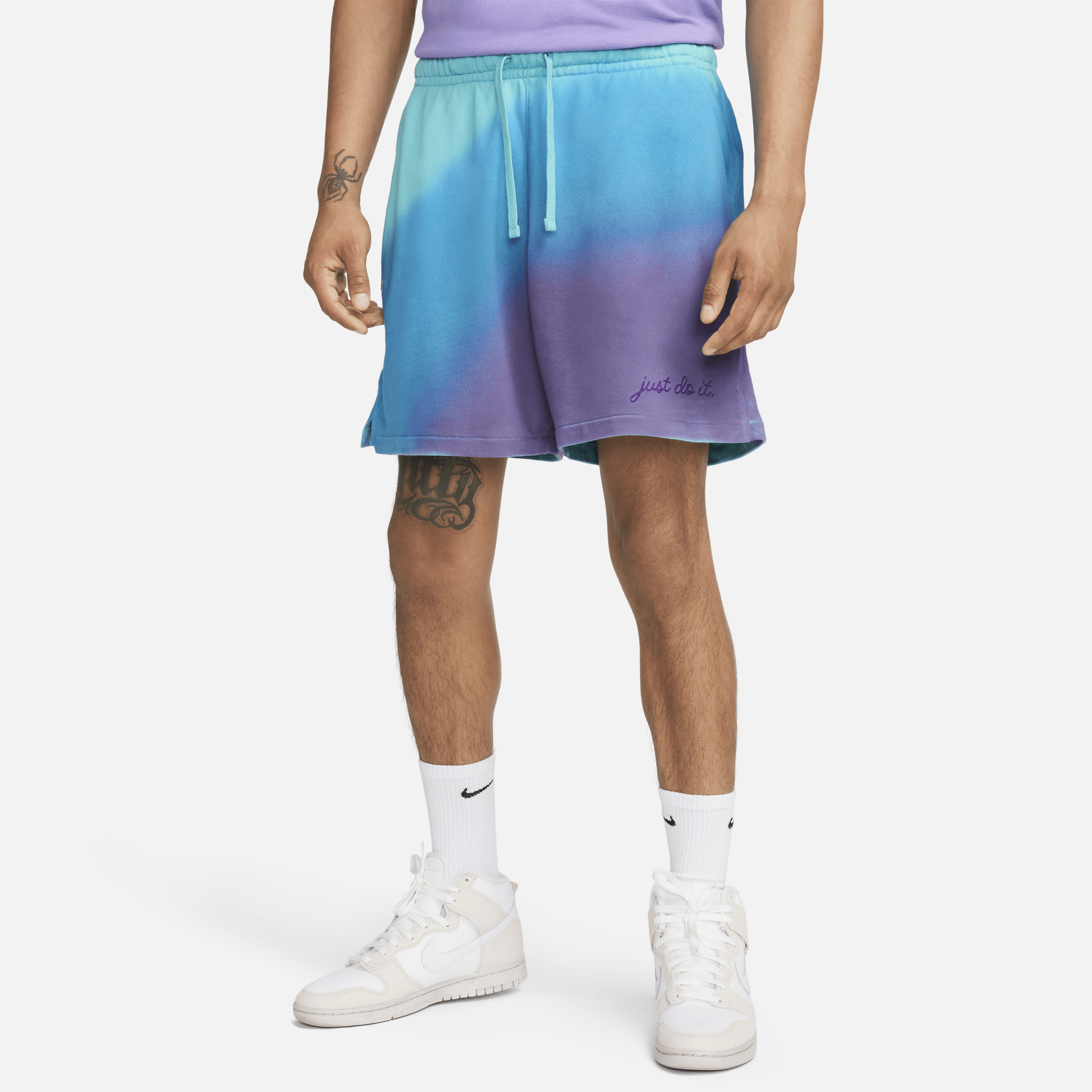 Nike Men's  Sportswear Club French Terry Shorts In Blue