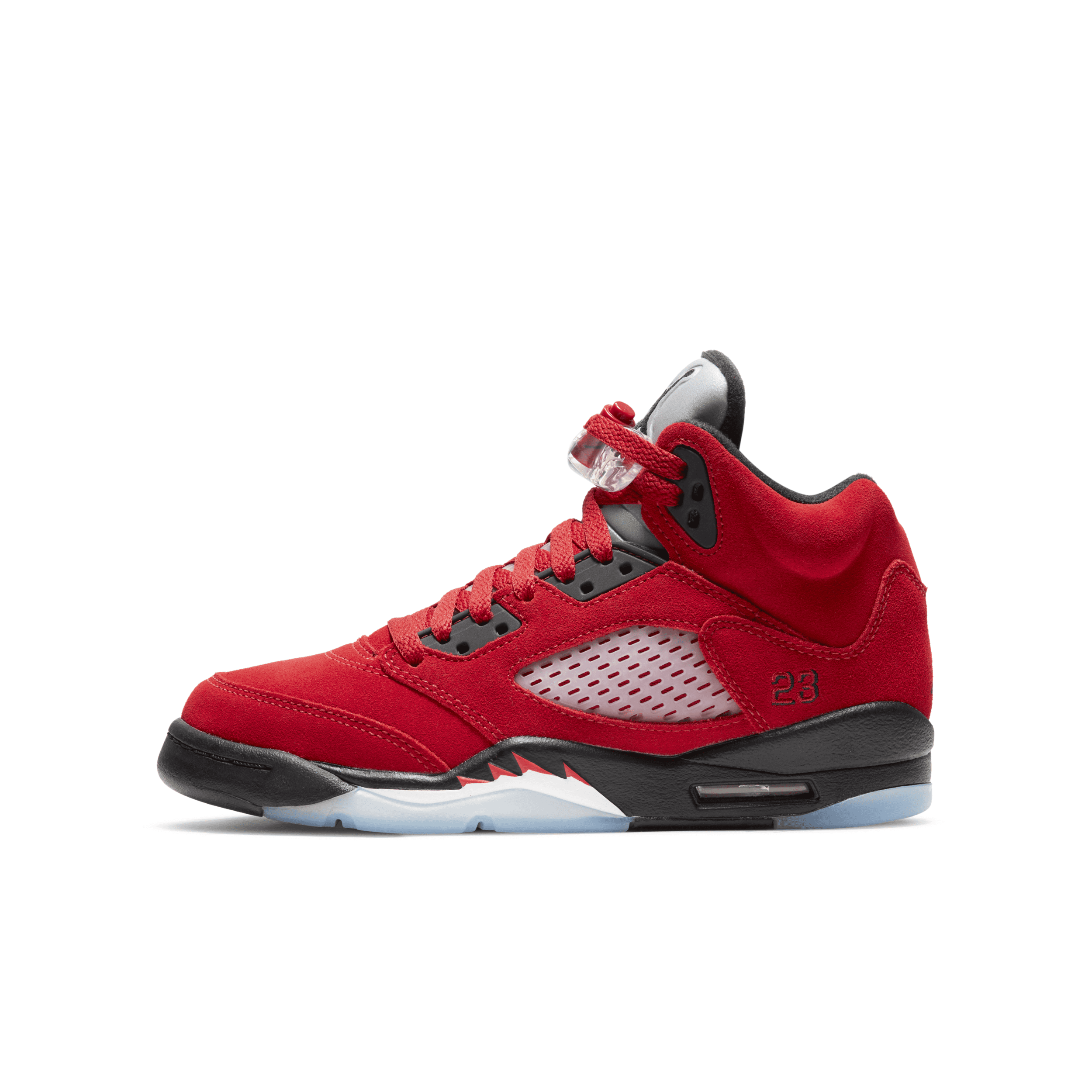 Jordan Air  5 Retro Big Kids' Shoes In Red