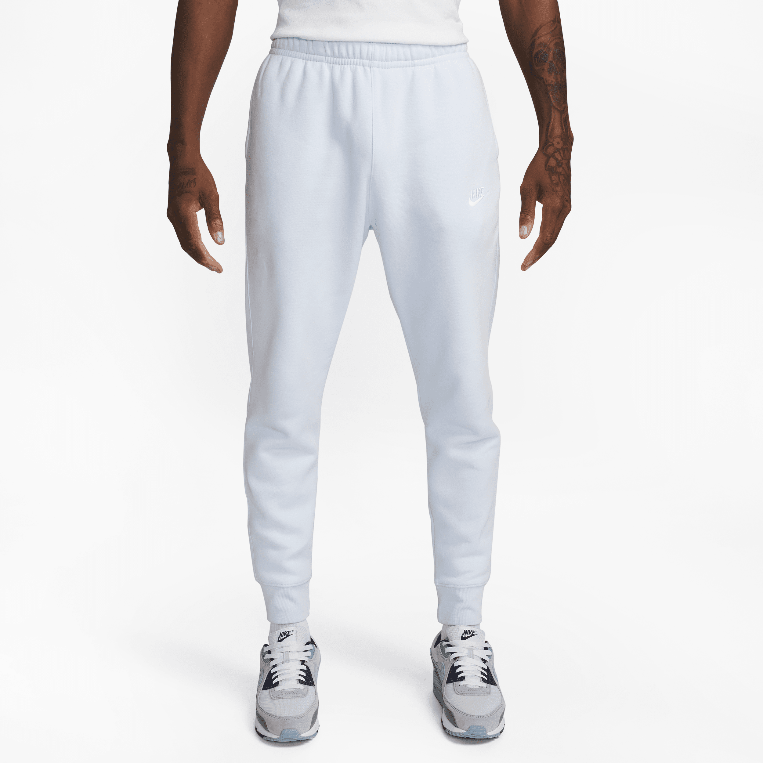 Nike Men's  Sportswear Club Fleece Jogger Pants In Grey