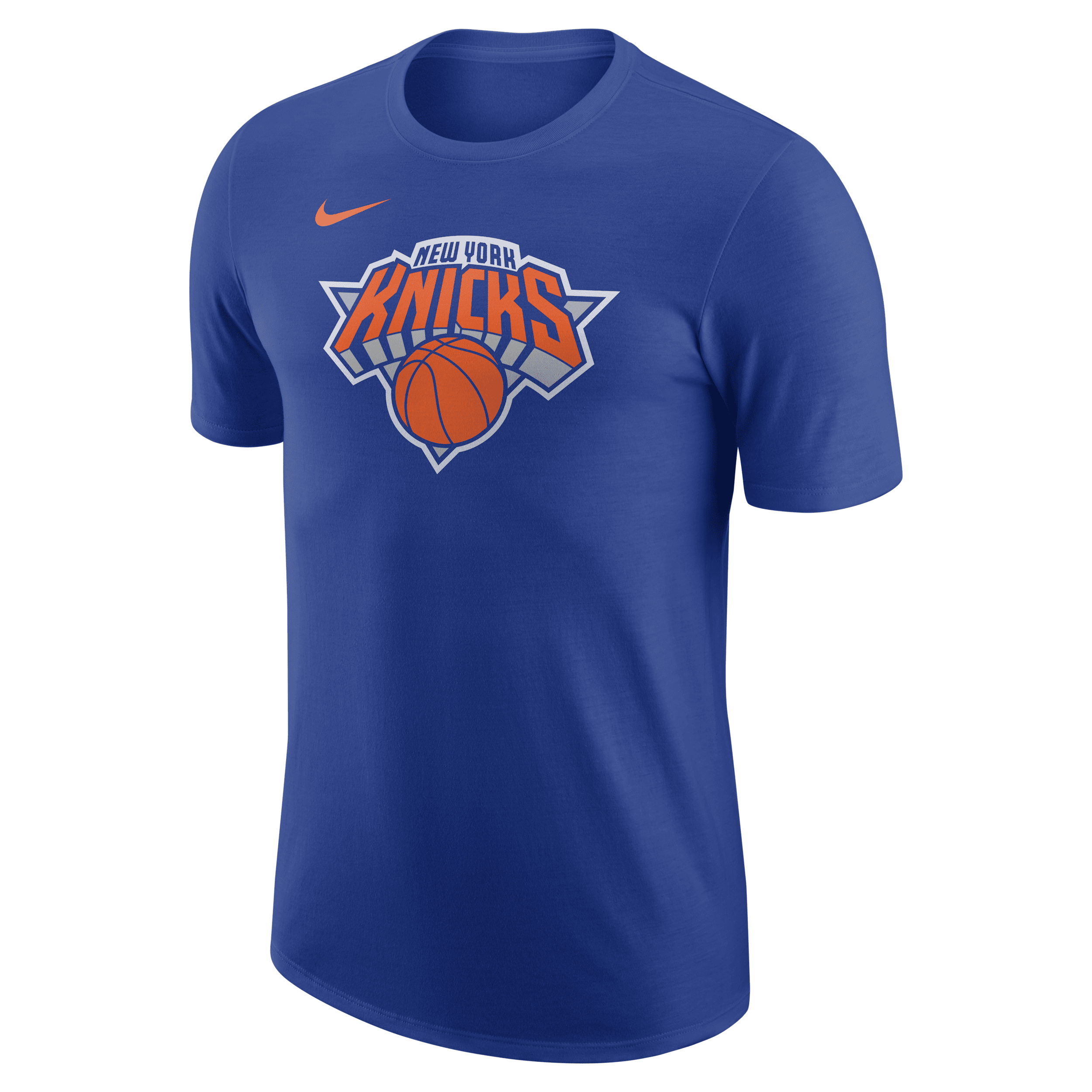 Nike Blue New York Knicks Essential T-shirt In Blue