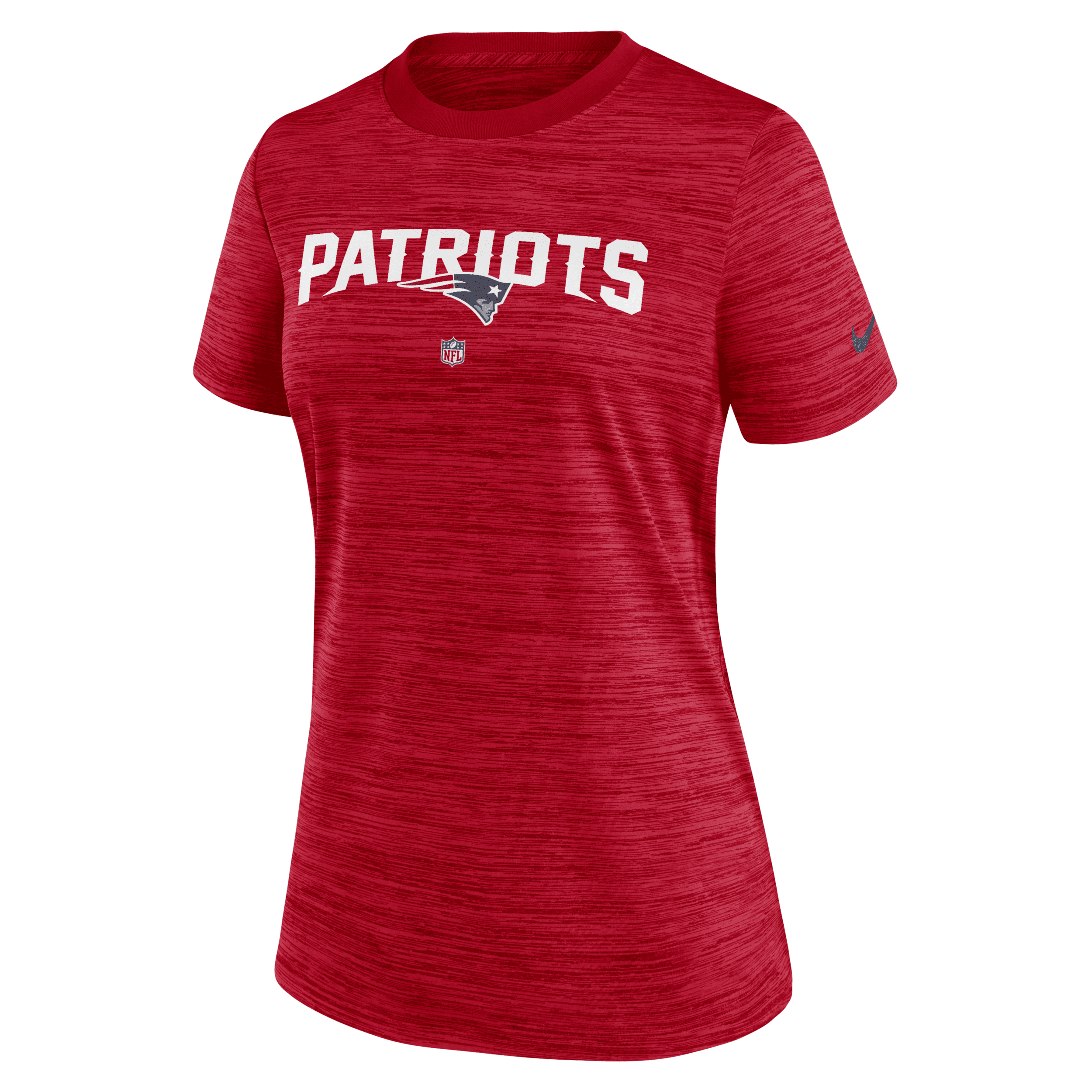 Nike Women's Dri-fit Sideline Velocity (nfl New England Patriots) T-shirt In Red