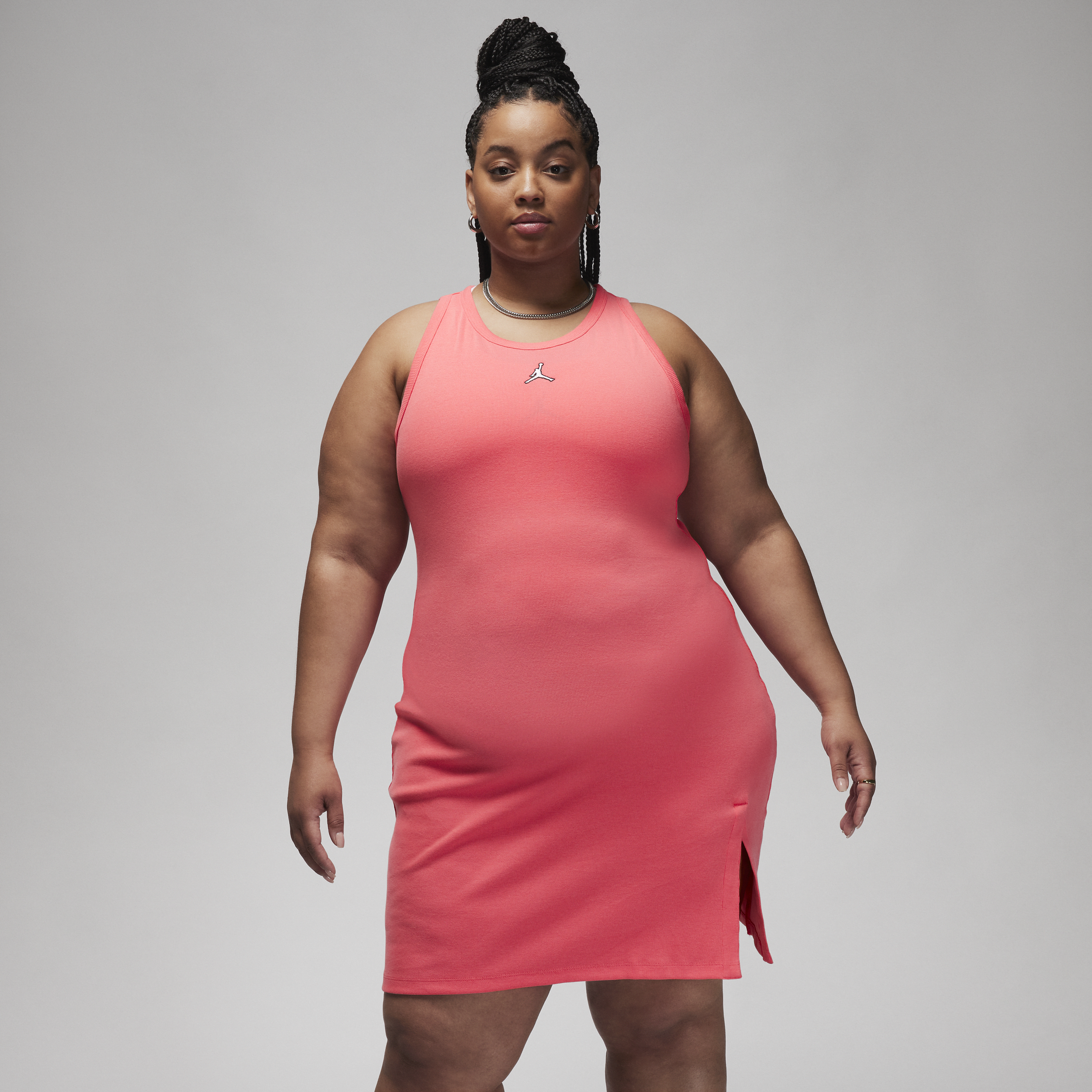 Jordan Women's Tank Top Dress (plus Size) In Pink ModeSens
