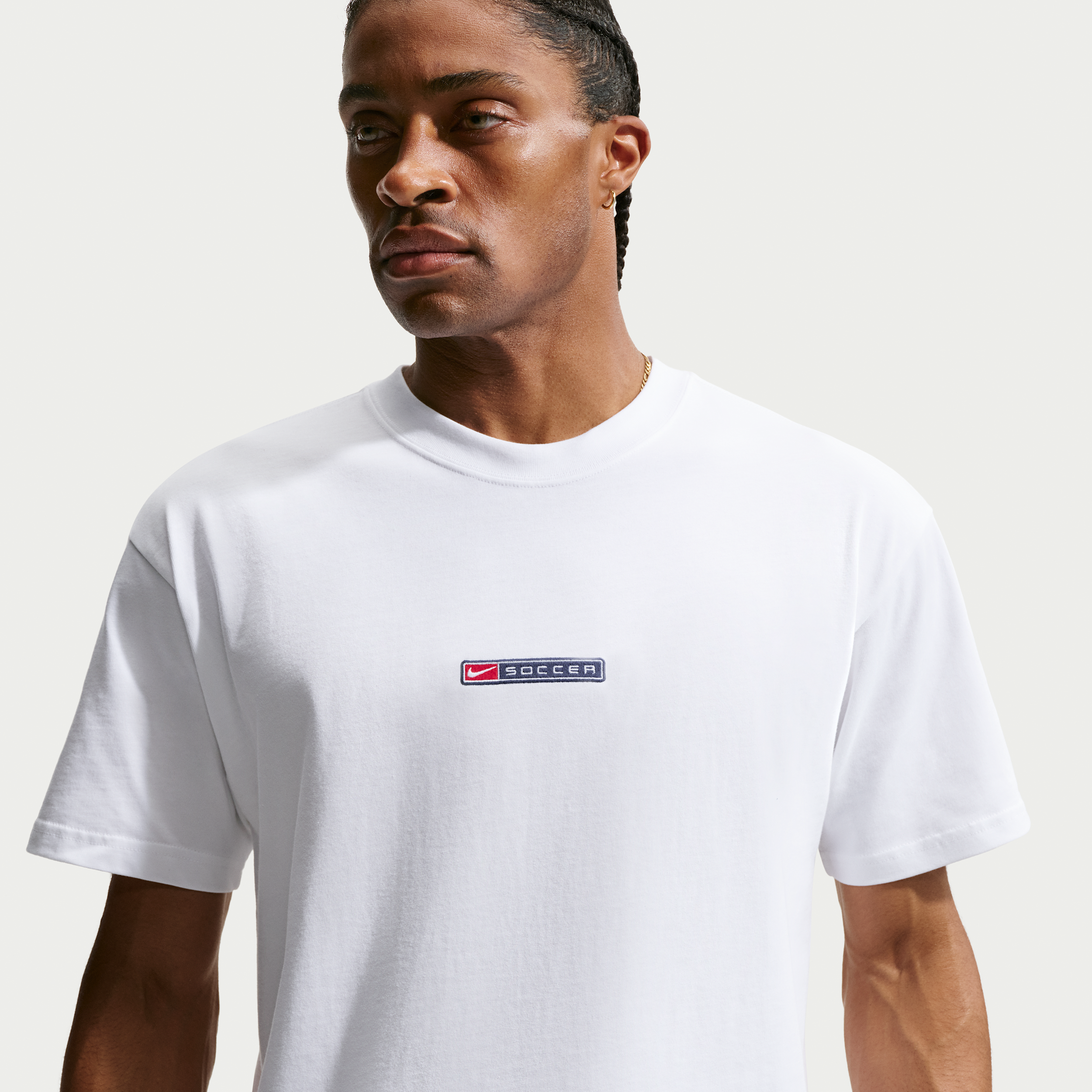 Men's Nike Sportswear T-Shirt in White | IR8955-102