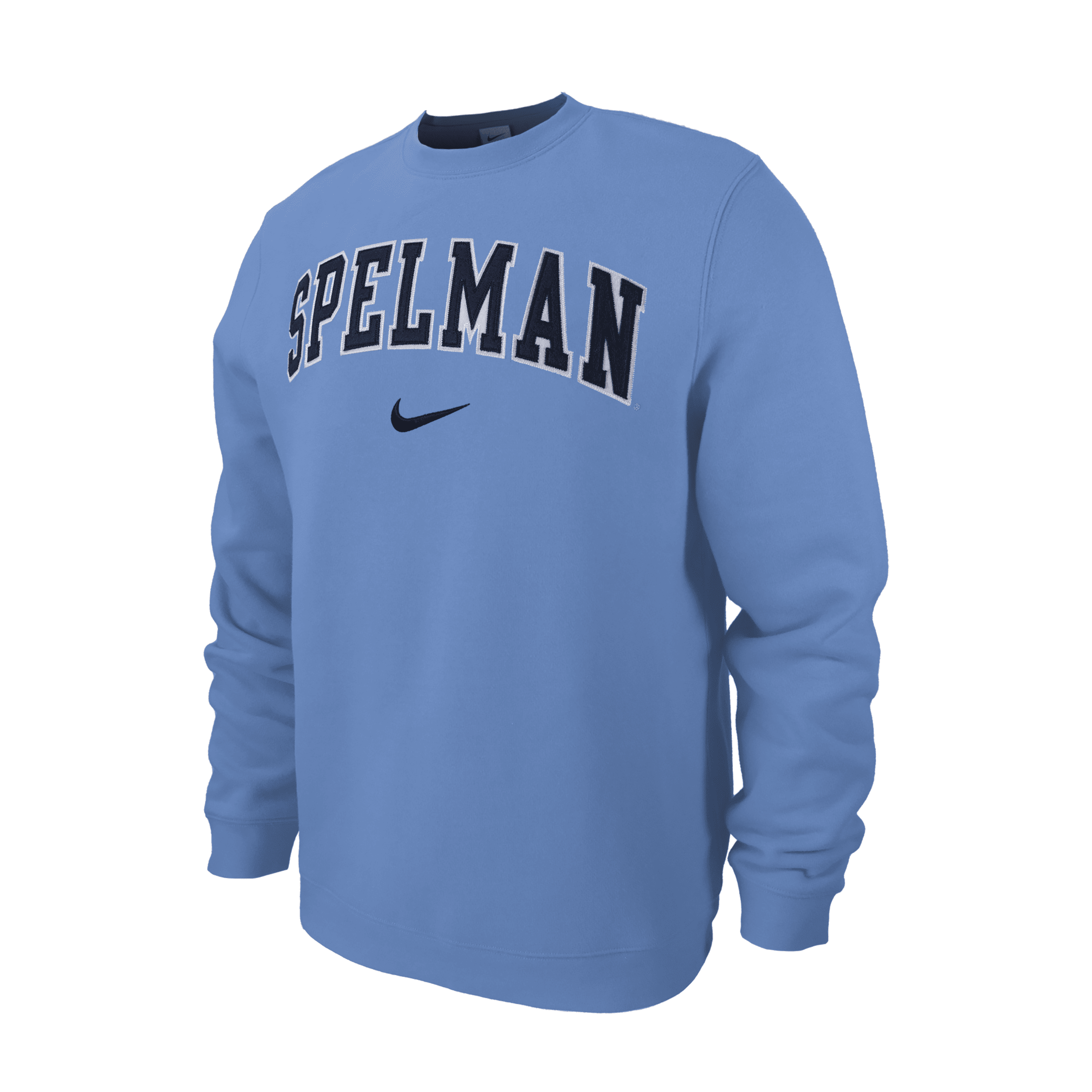 Nike Spelman Club Fleece  Men's College Crew-neck Sweatshirt In Blue