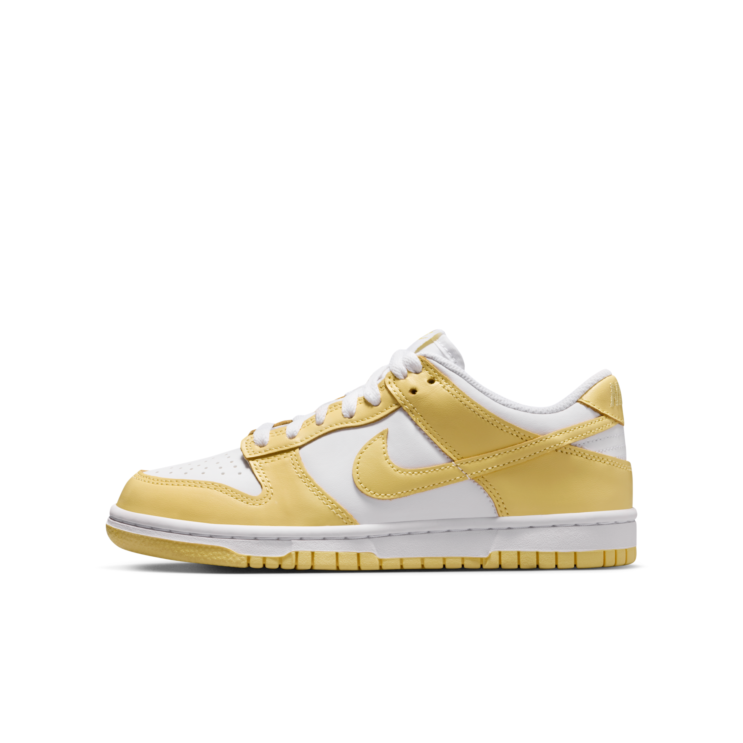 Nike Dunk Low Big Kids' Shoes in White | FB9109-126