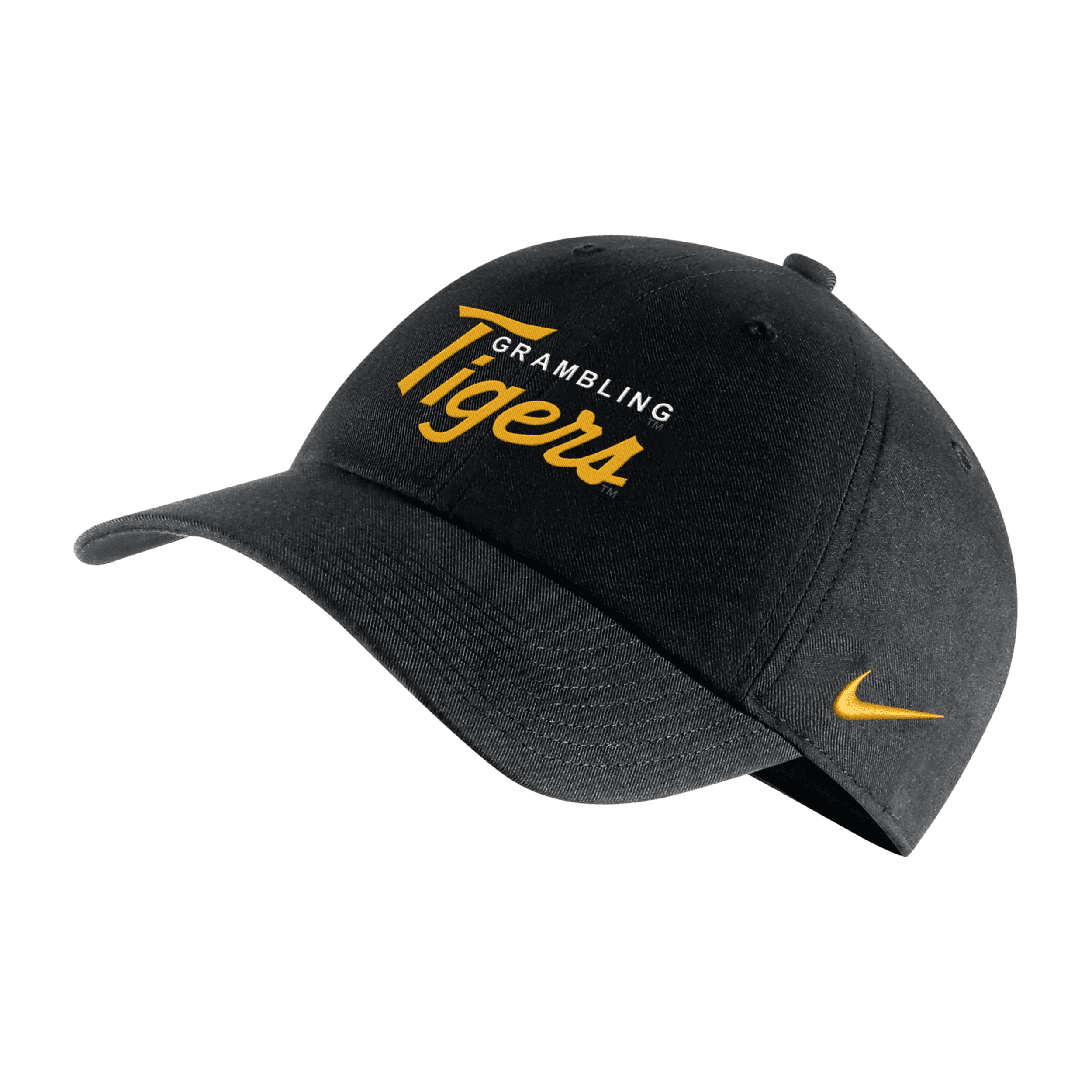 Nike Men's College Campus 365 (grambling State) Adjustable Hat In Black