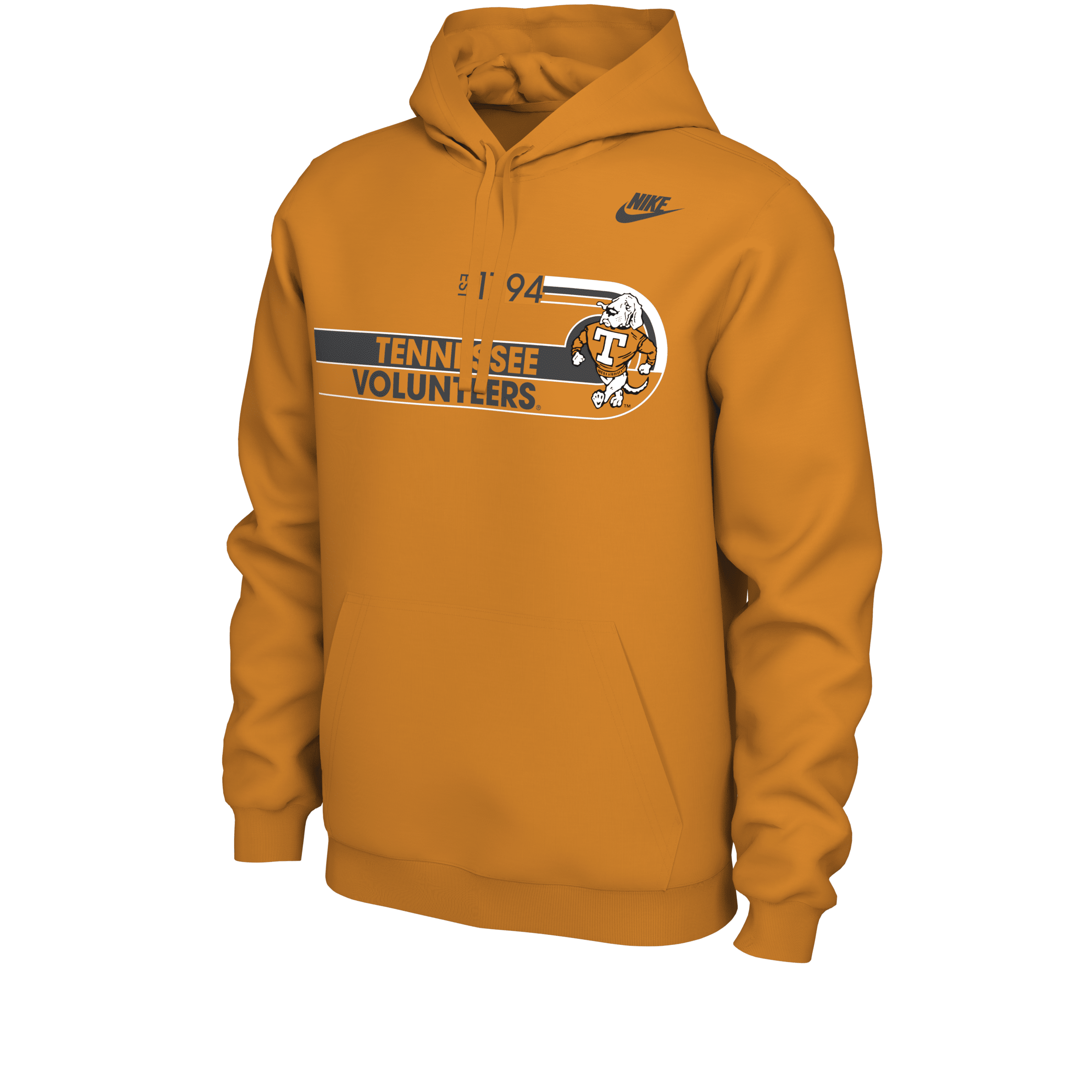 Nike Tennessee  Men's College Hoodie In Orange