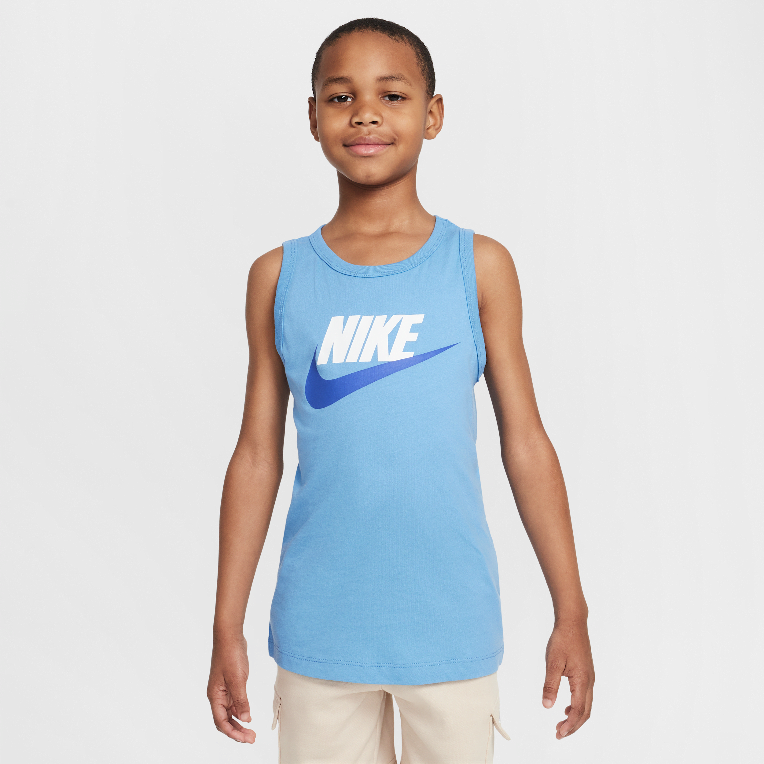 Nike Sportswear Big Kids' Tank Top In Blue
