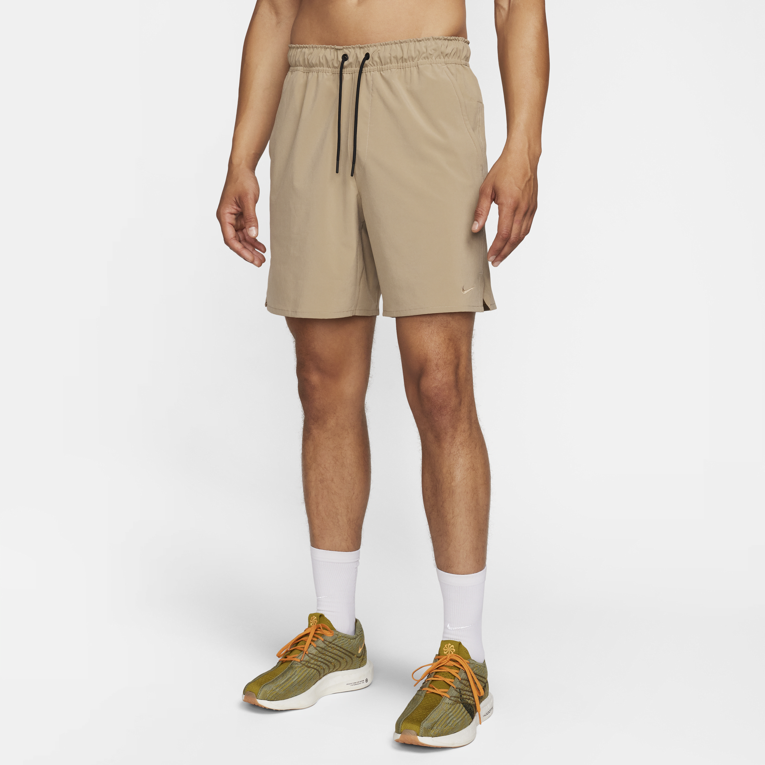 Shop Nike Men's Unlimited Dri-fit 7" Unlined Versatile Shorts In Brown