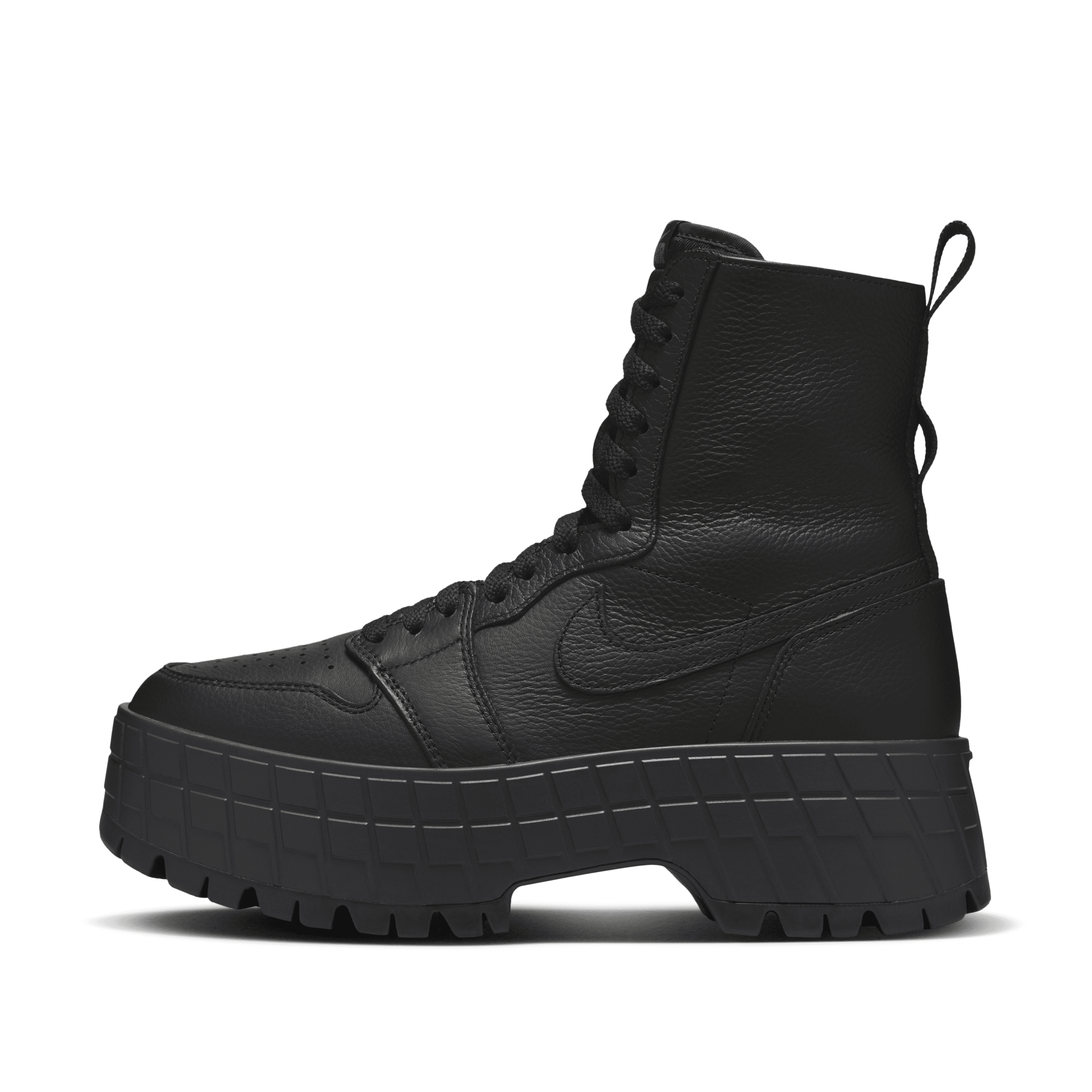 Shop Jordan Women's Air  1 Brooklyn Boots In Black