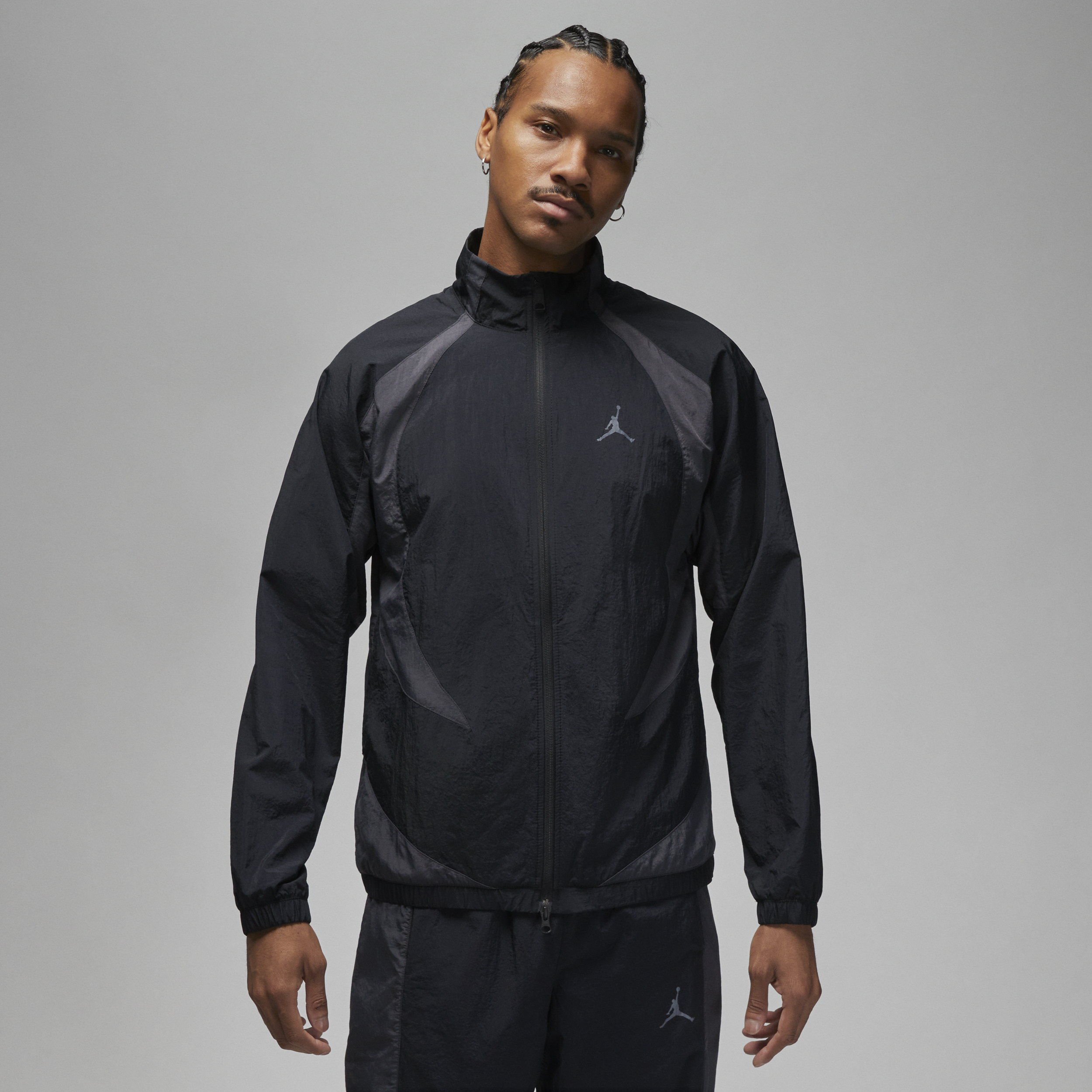 Jordan Men's  Sport Jam Warm-up Jacket In Black
