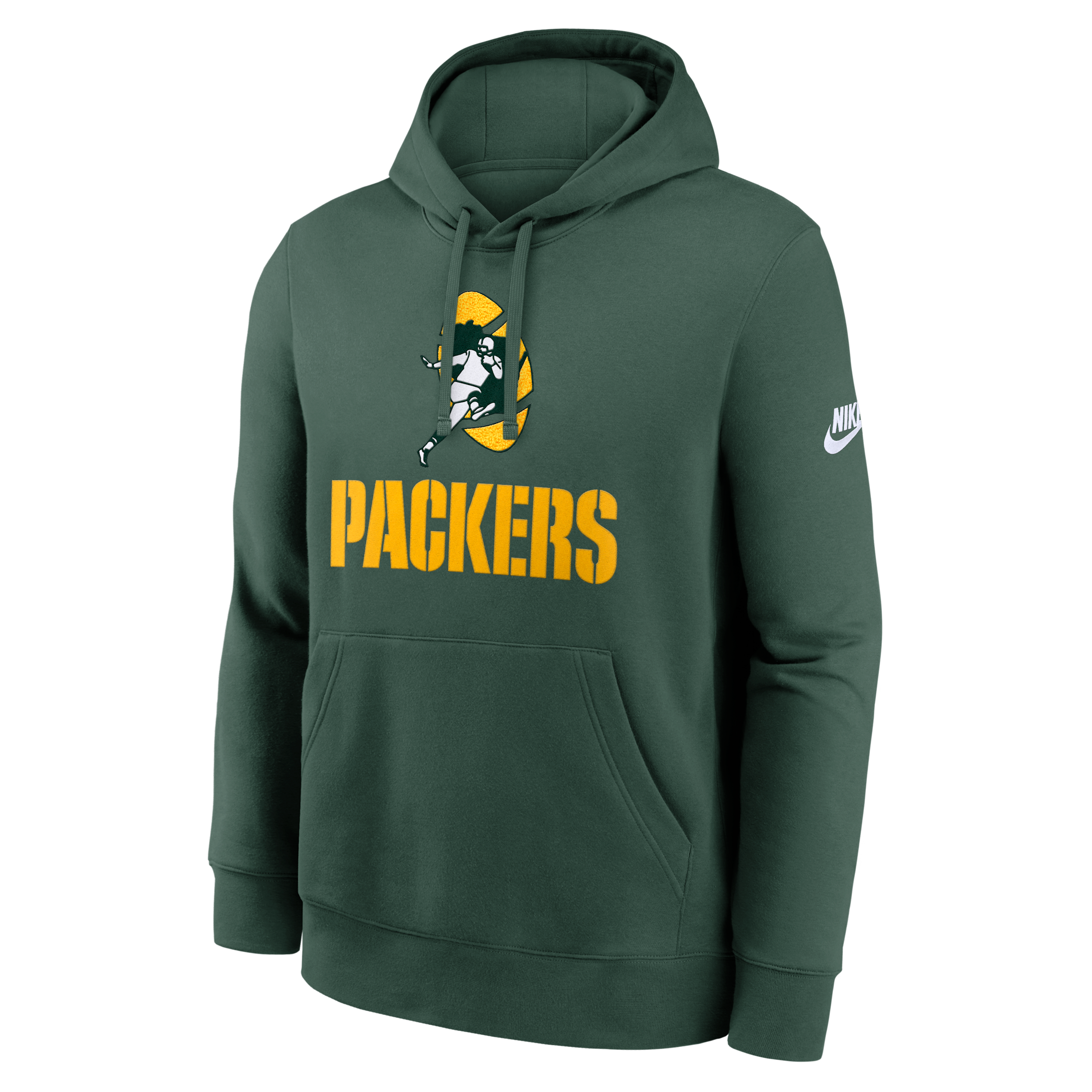 Nike Green Bay Packers Best Season Rewind Club  Men's Nfl Pullover Hoodie In Green