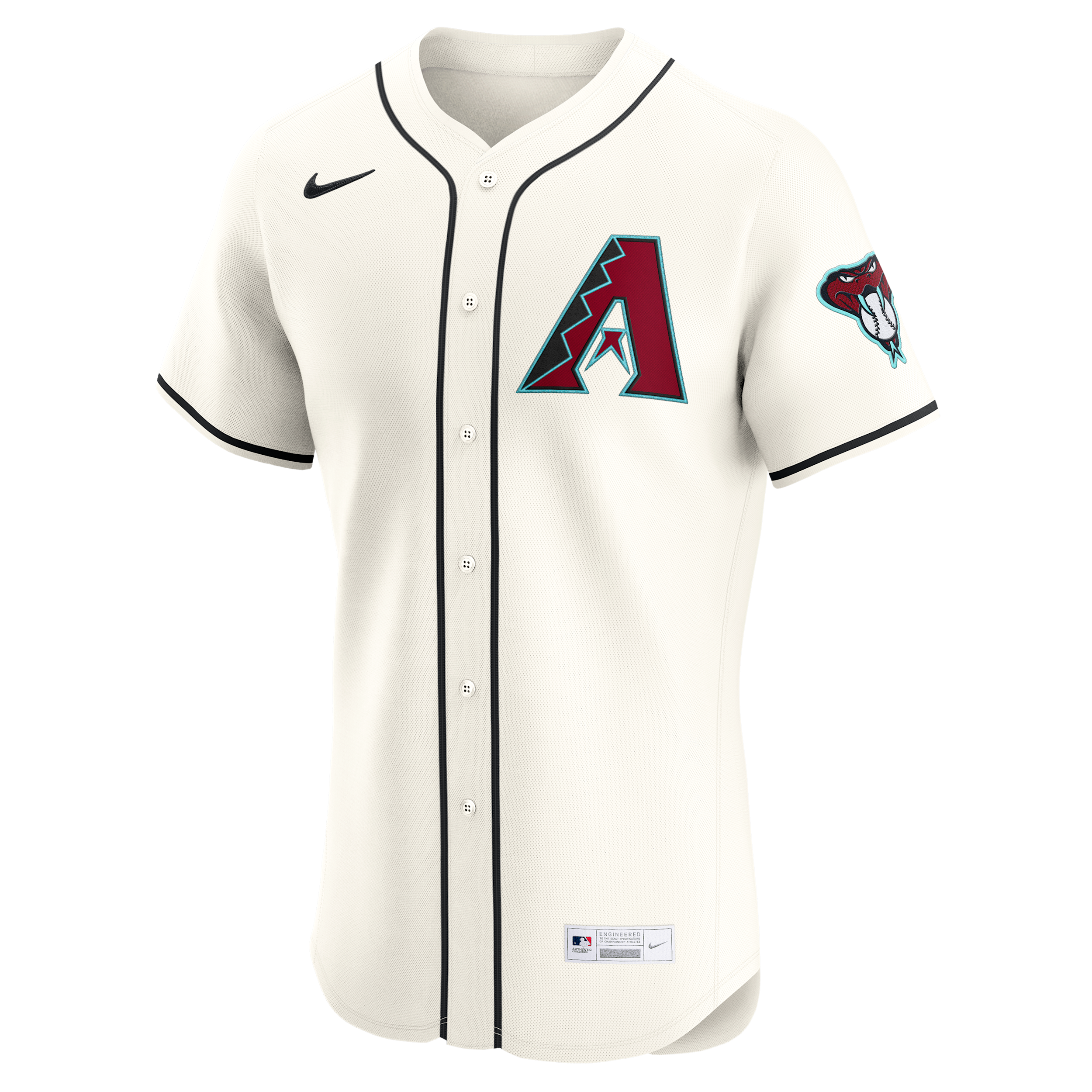 Nike Lourdes Gurriel Jr. Arizona Diamondbacks  Men's Dri-fit Mlb Elite Jersey In Multi