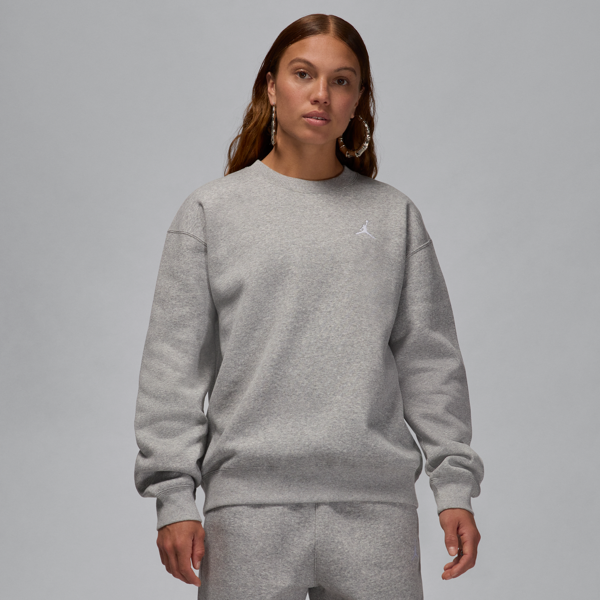 JORDAN WOMEN'S  BROOKLYN FLEECE CREW-NECK SWEATSHIRT 1015567354