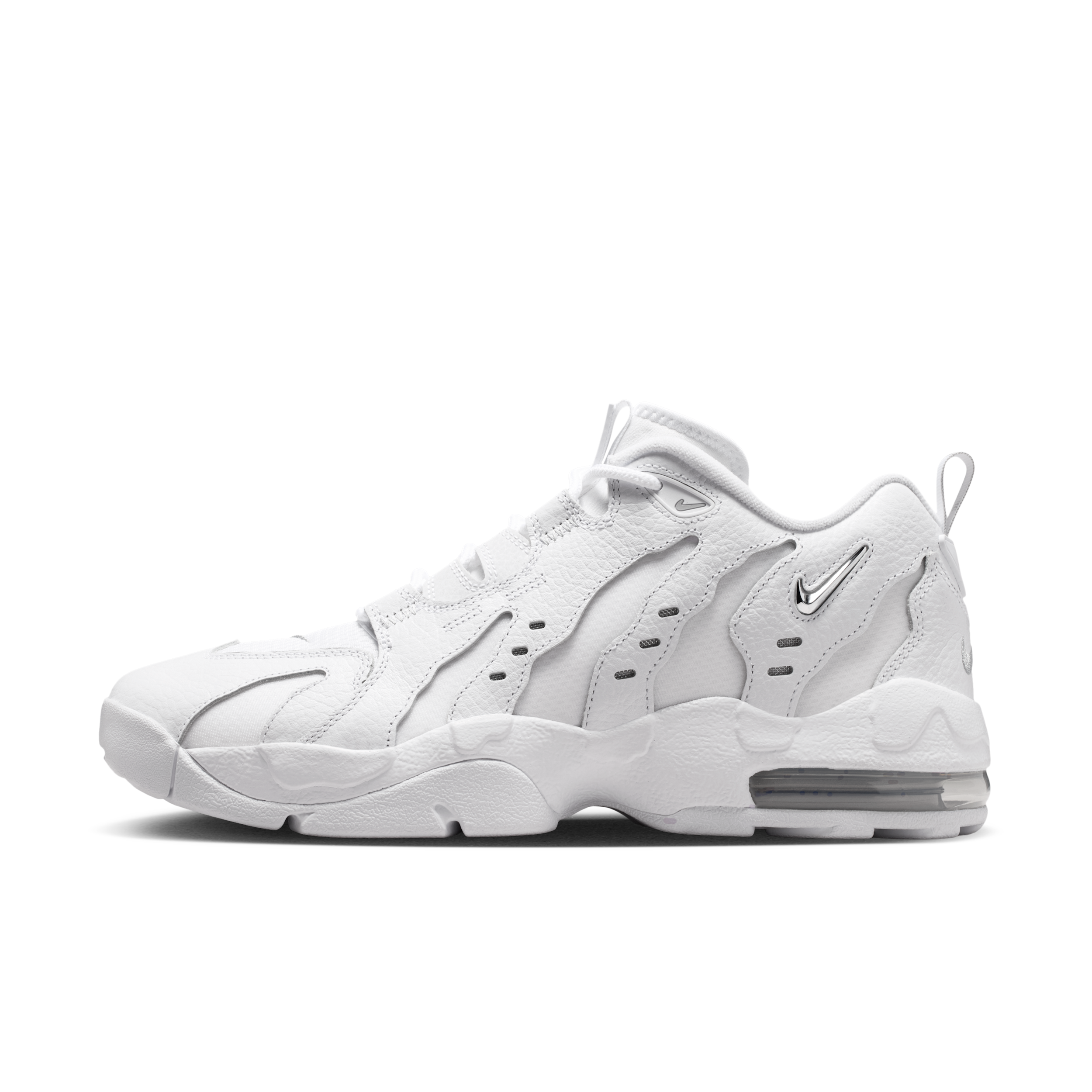 Nike Mens Air DT Max '96 Low - Basketball Shoes - White / Silver / Gray Size 12.0
