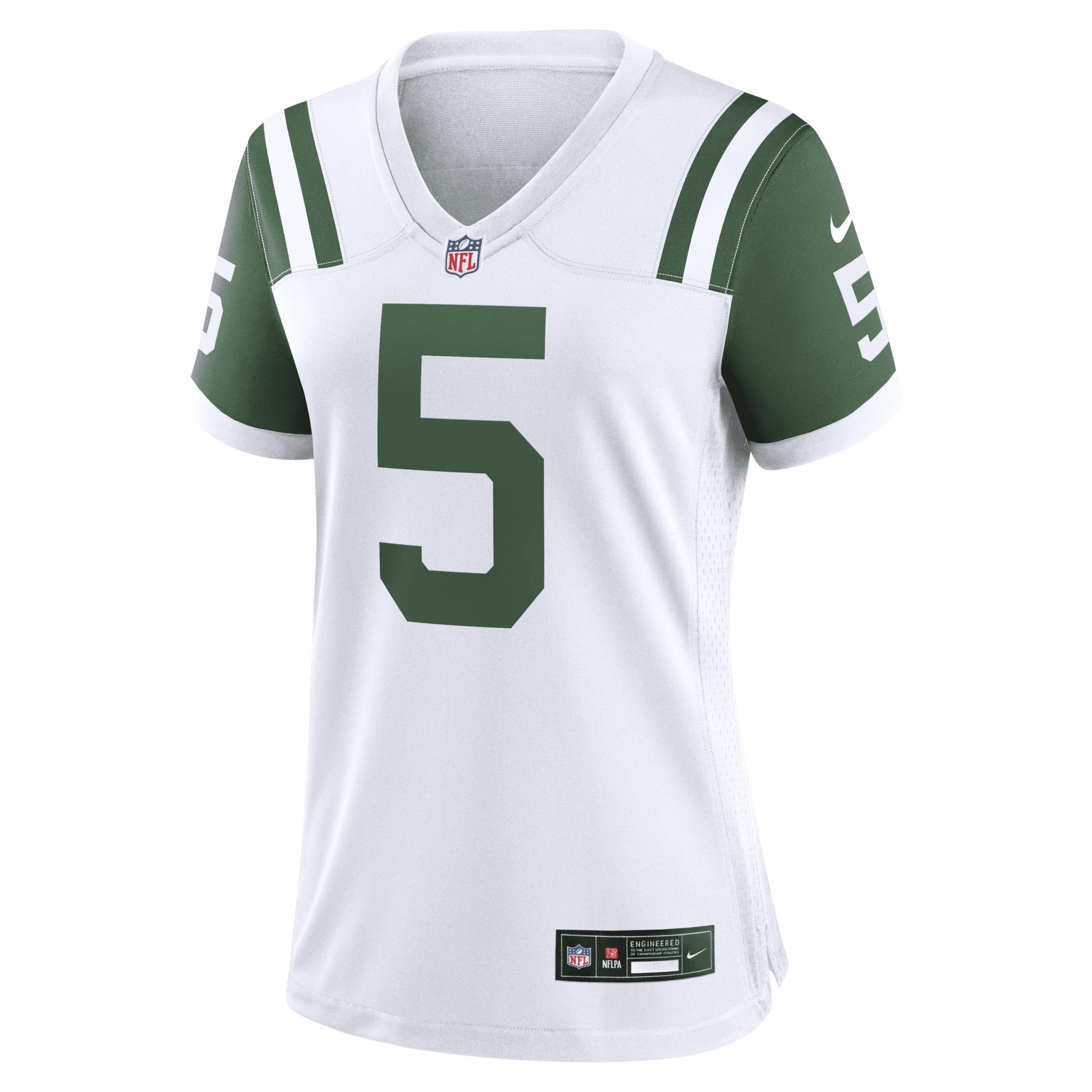 Garrett Wilson New York Jets Nike Women's NFL Game Football Jersey in White | 67NW0AAK72F-GTF