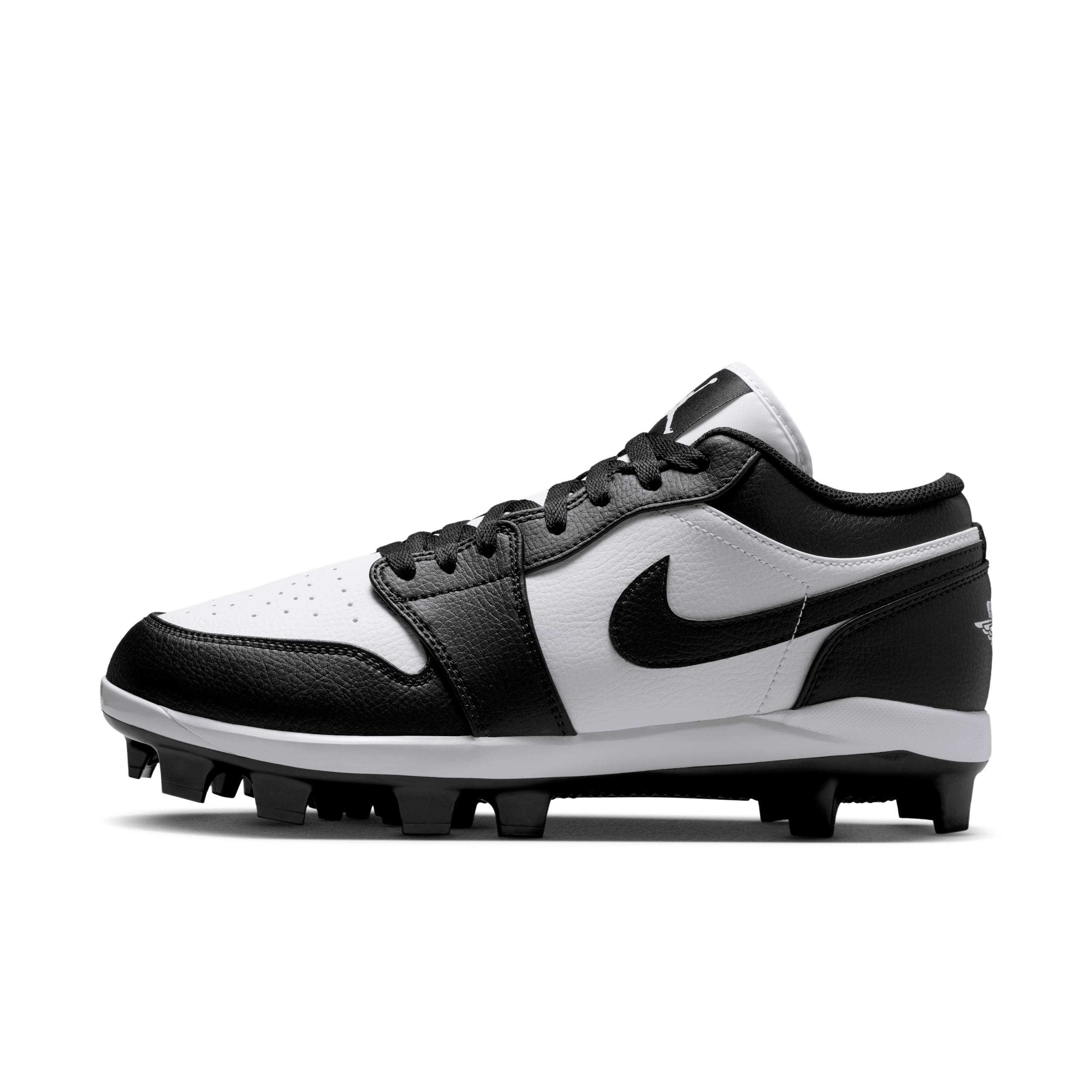 Men's Jordan 1 Retro MCS Low Baseball Cleats in White | CJ8524-102