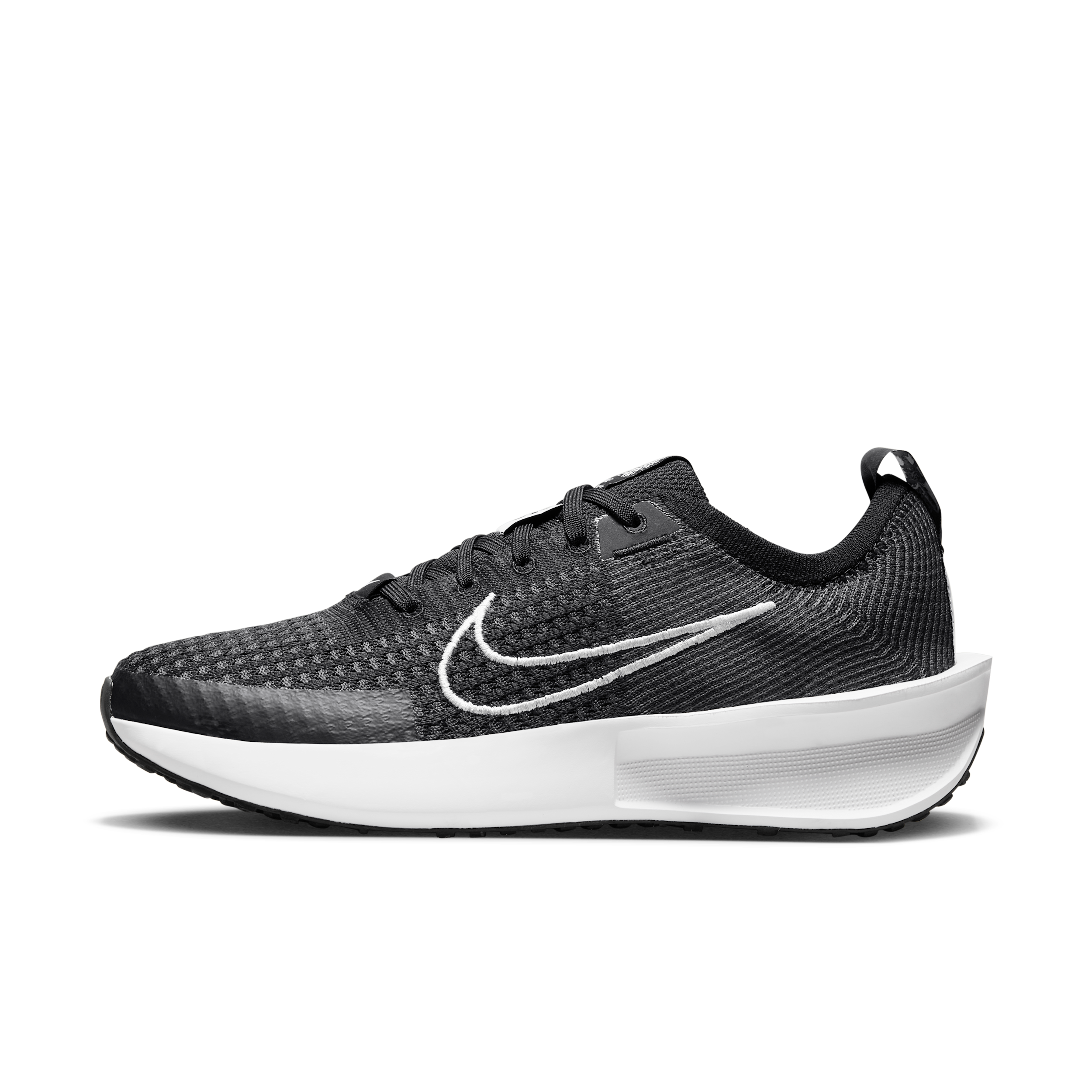 Nike Women's Interact Run Road Running Shoes in Black | FD2292-003