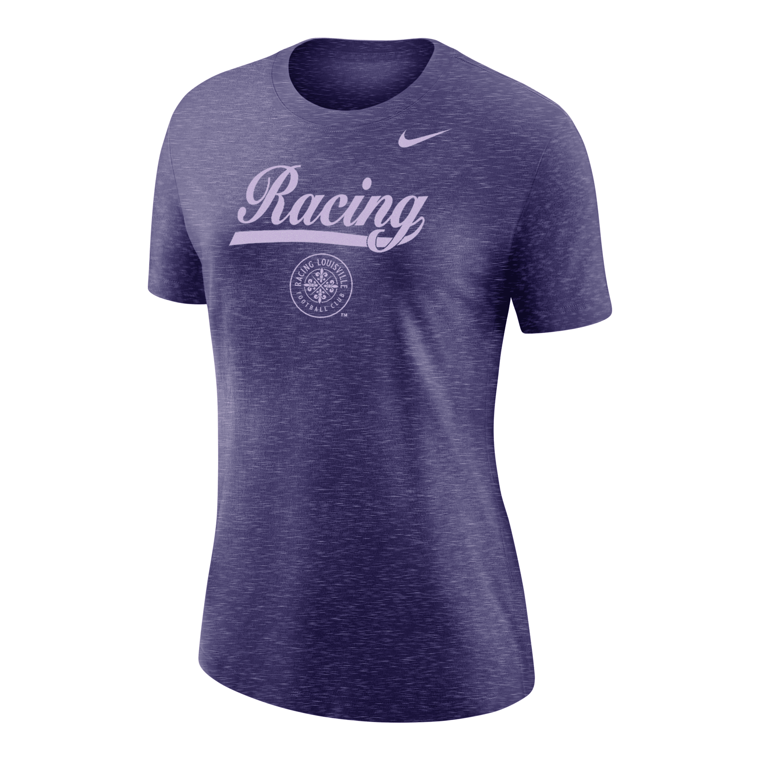 Nike Racing Louisville  Women's Soccer Varsity T-shirt In Purple