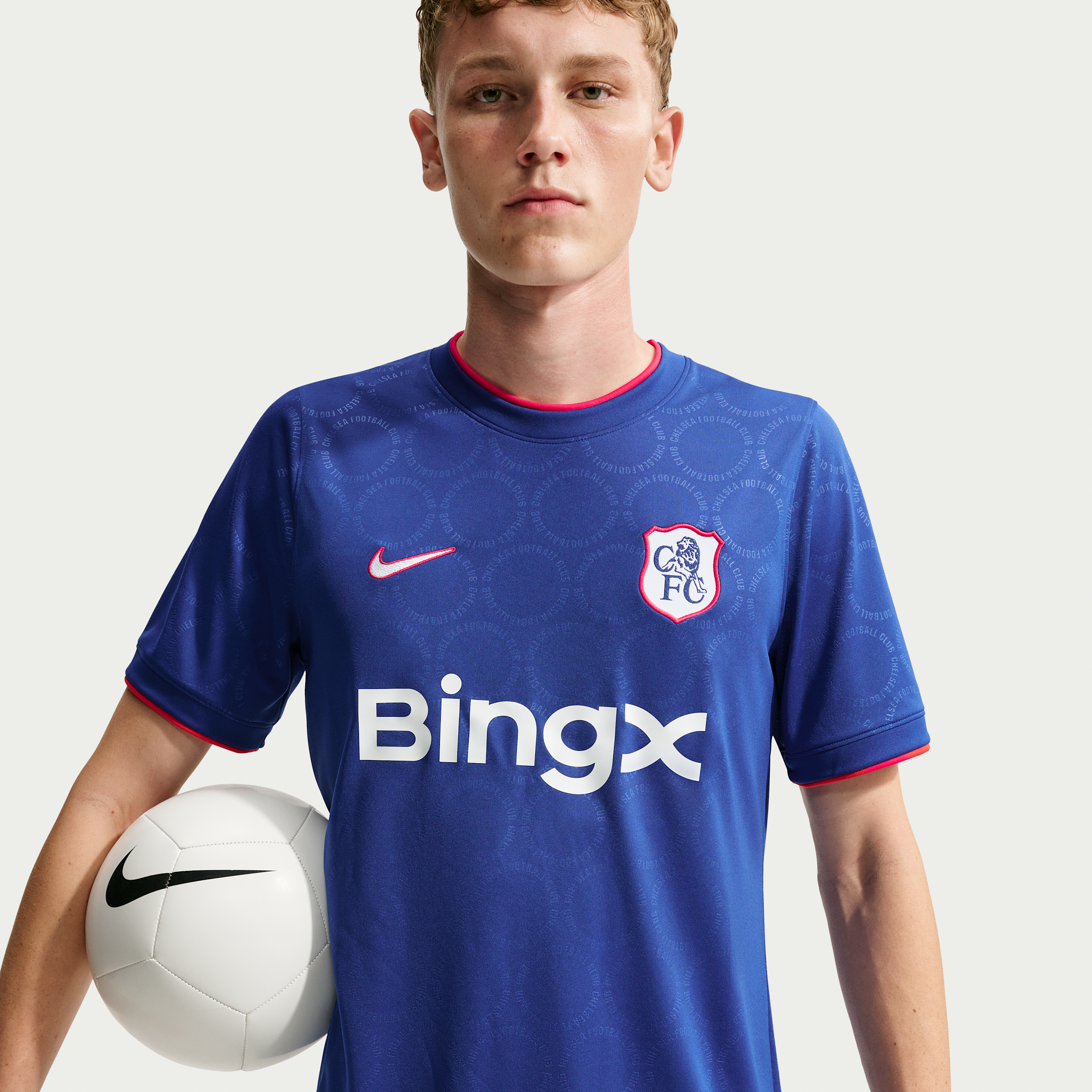 Chelsea FC Third Nike Men's Dri-FIT Soccer Pre-Match Top in Blue | II6702-495