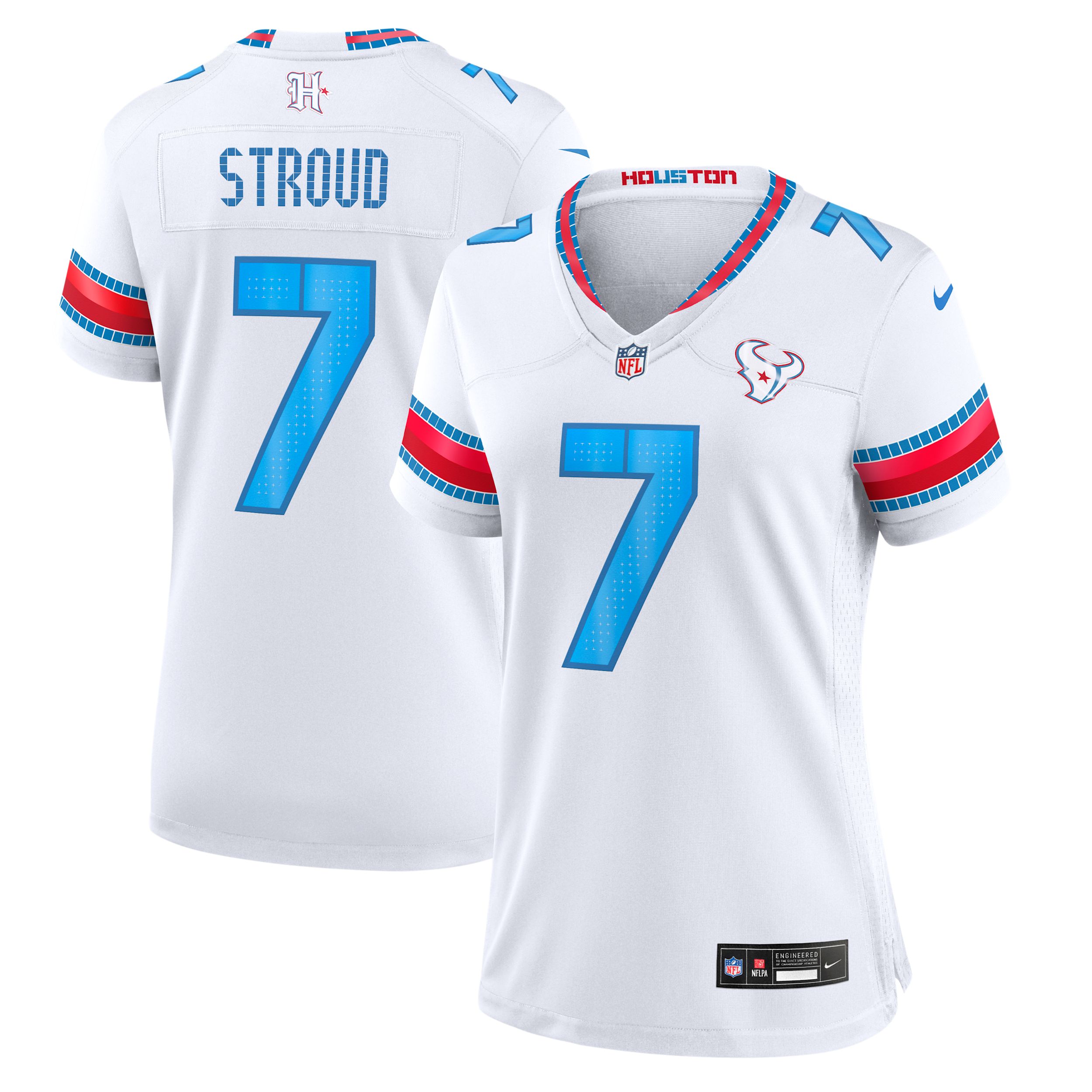C.J. Stroud Houston Texans Rivalries Collection Nike Women's NFL Game Jersey in White | 67NW0JFP9HF-FU9