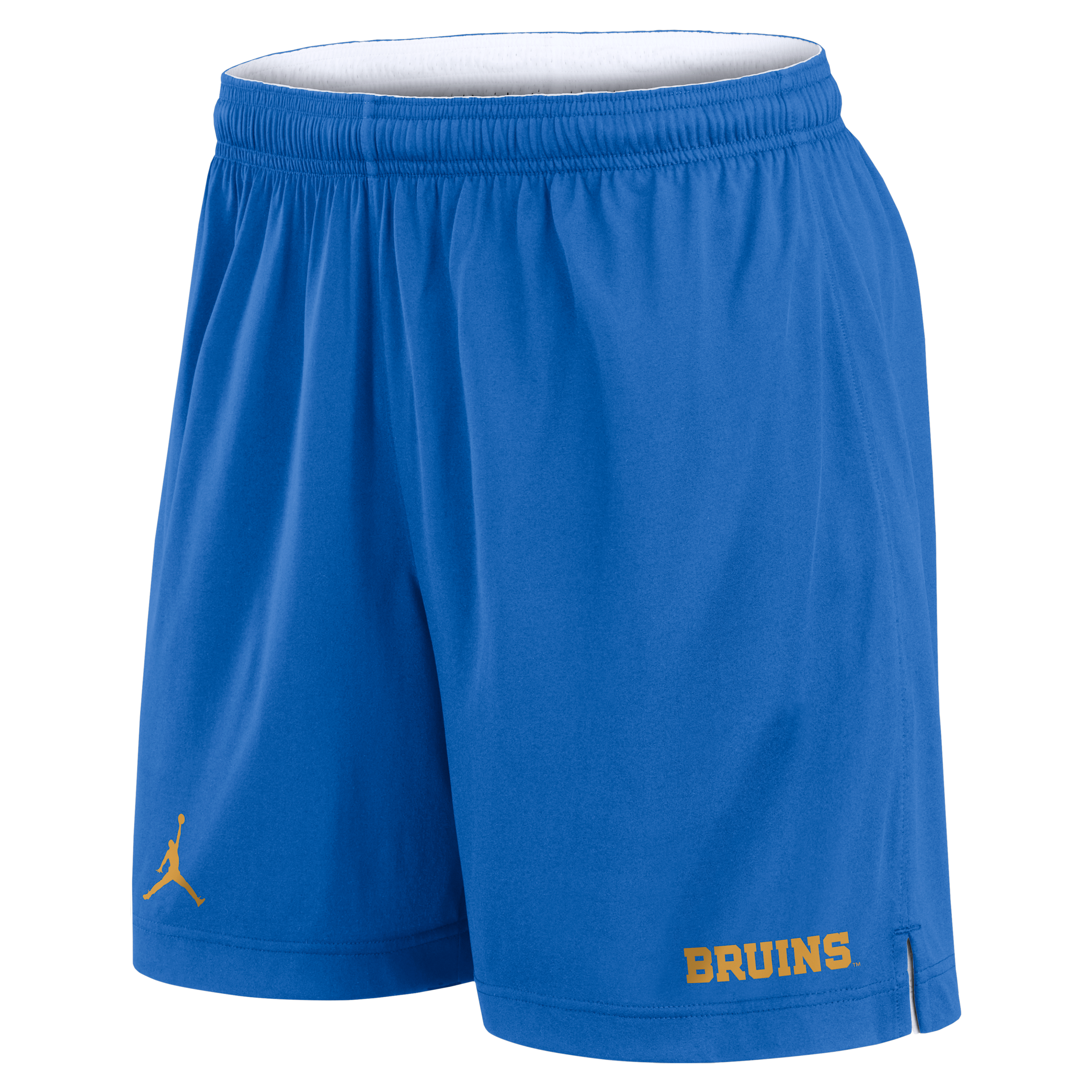 Jordan Men's White/blue Ucla Bruins Primetime Reversible Shorts In Blue