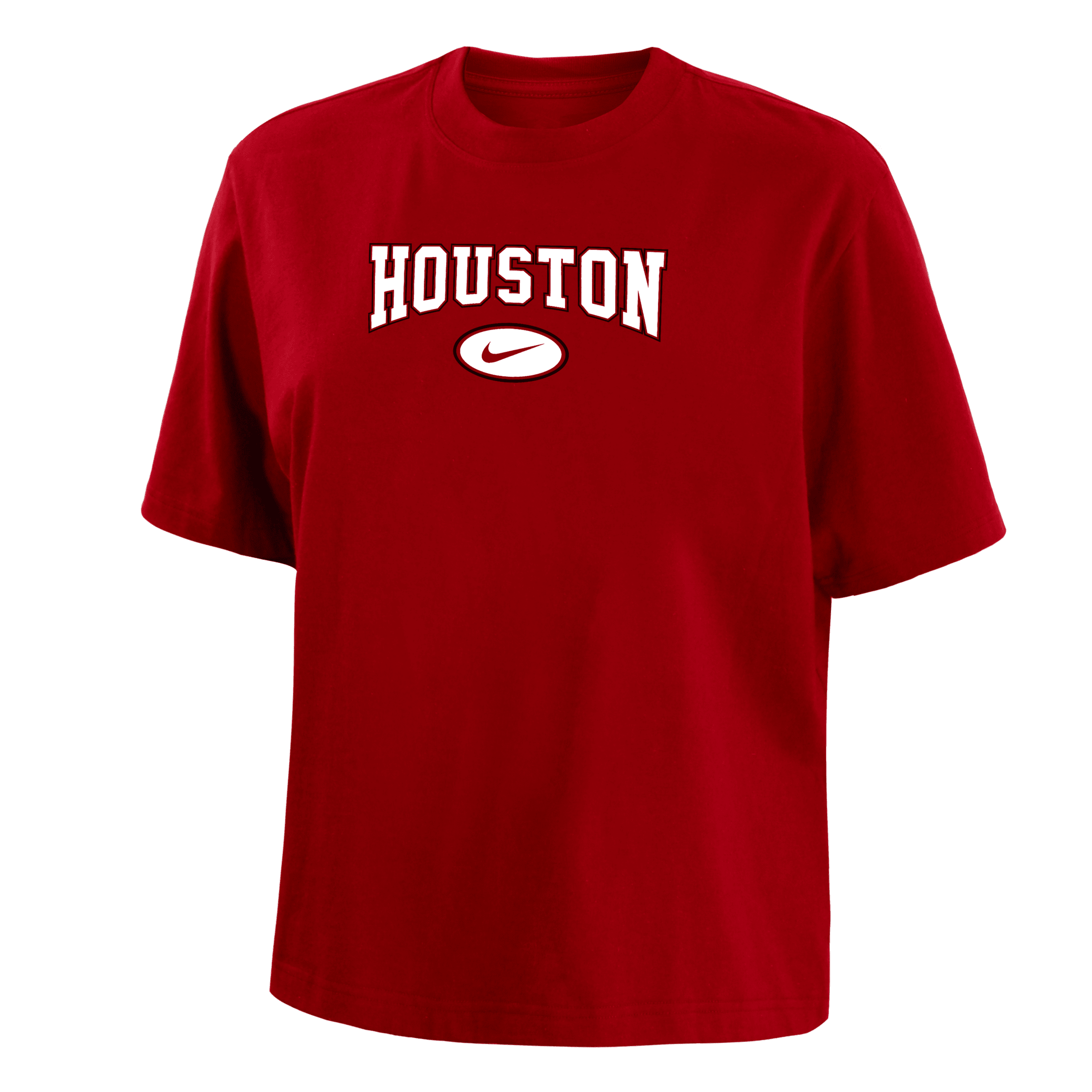 Nike Houston  Women's College Boxy T-shirt In Red