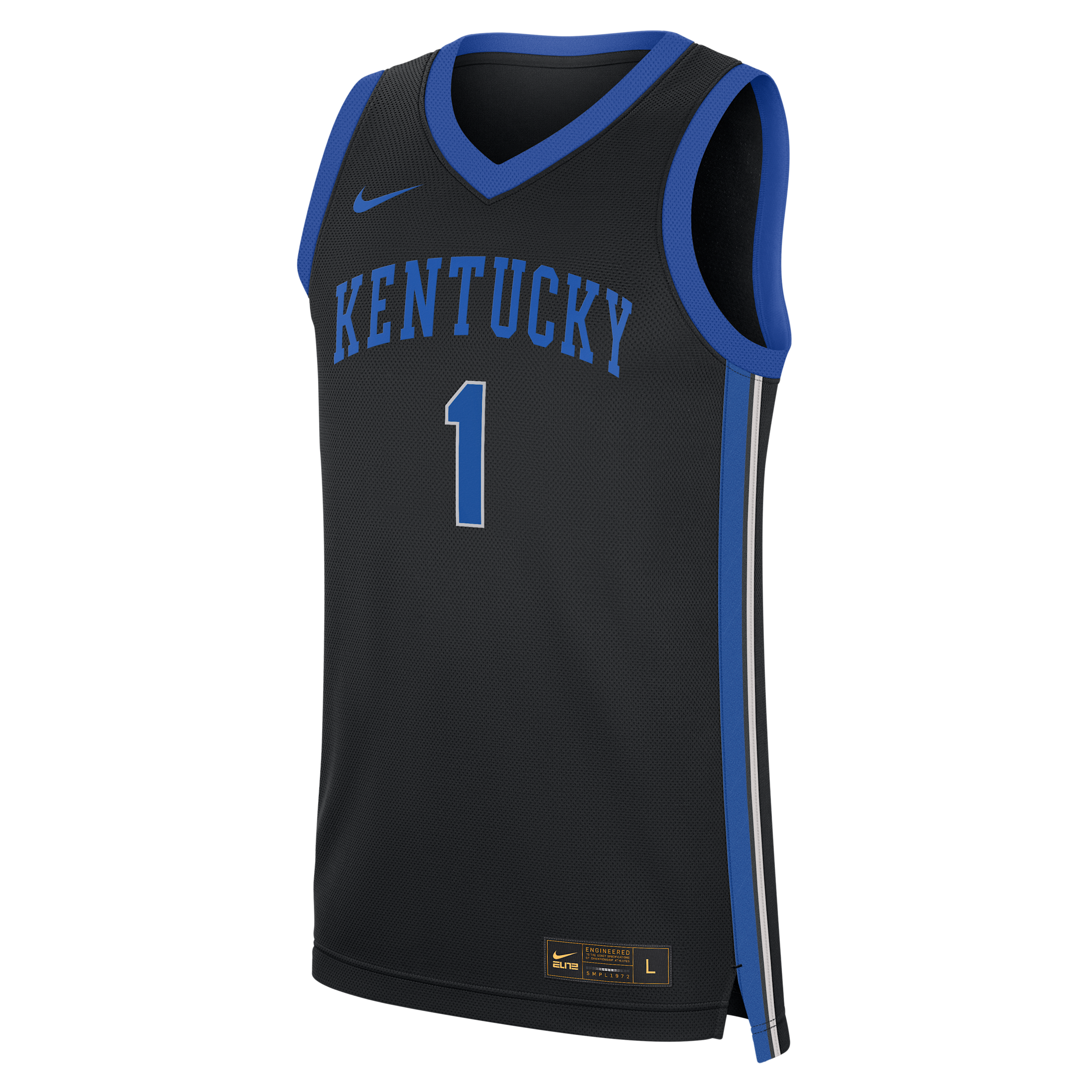 Kentucky Wildcats Replica Nike Men's College Basketball Jersey in Black | CLEVGRJNCBJKEN-KE2