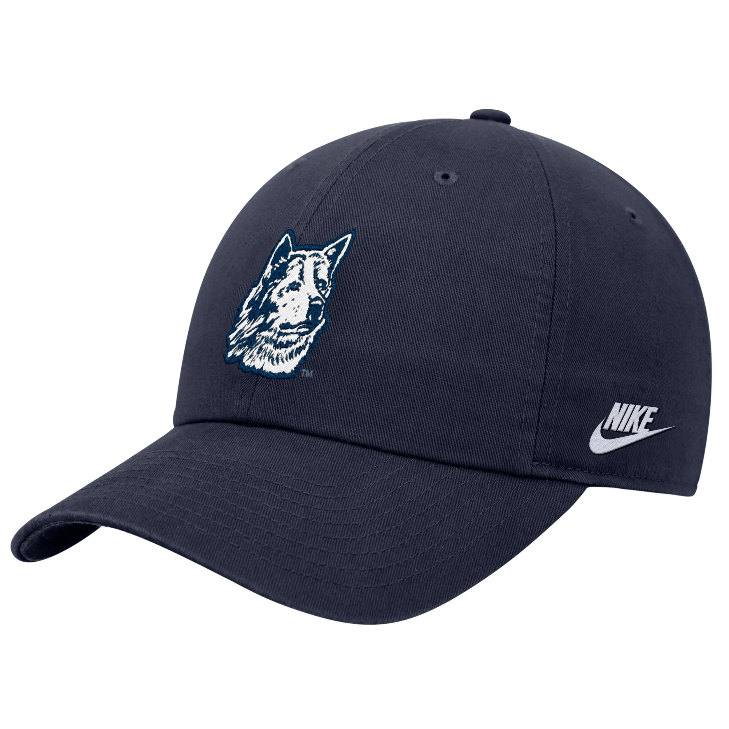 Shop Nike Uconn  Unisex College Cap In Blue