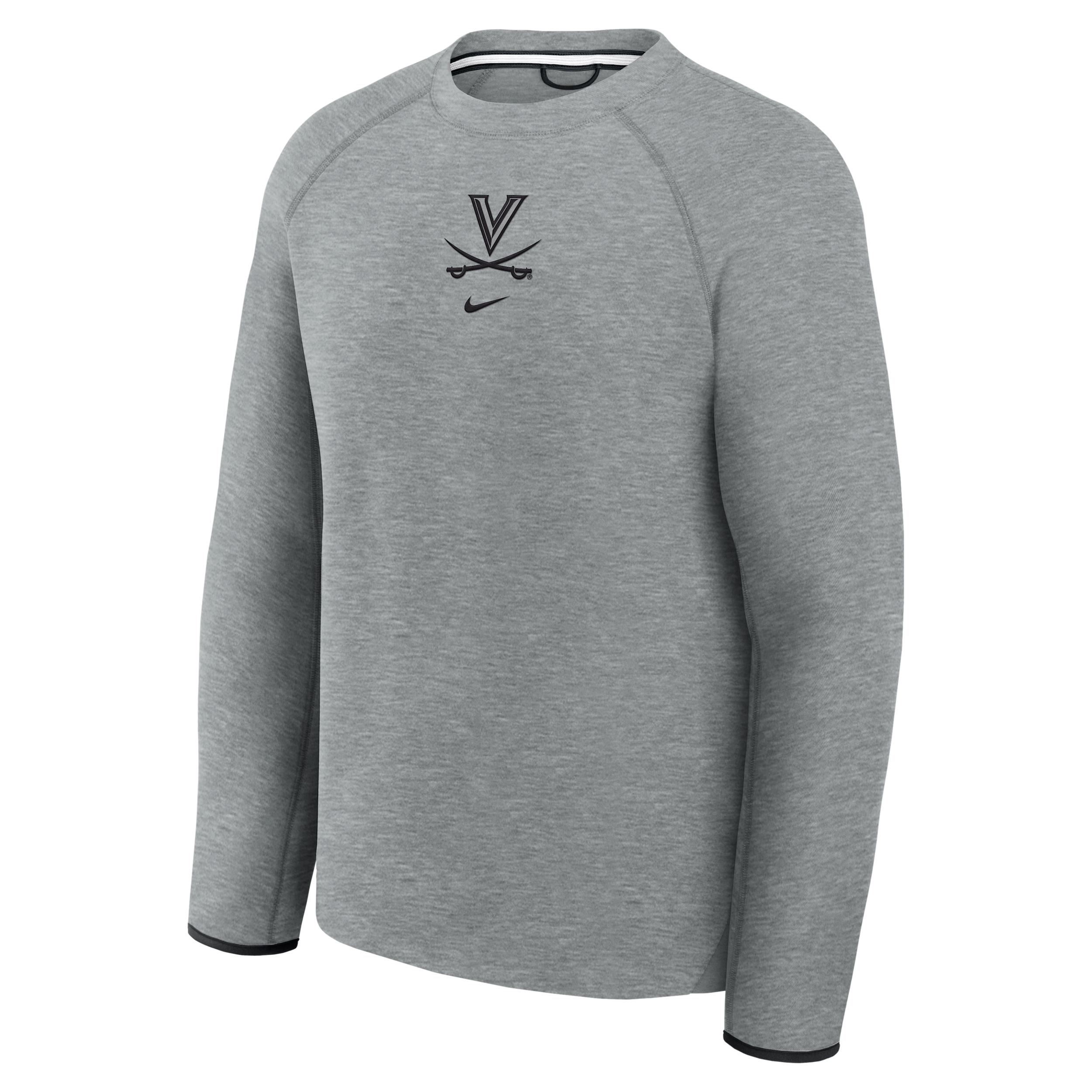 Virginia Tech Fleece Nike Men's College Soccer Sweatshirt in Grey | ZM05L6E102UNVA-DGH