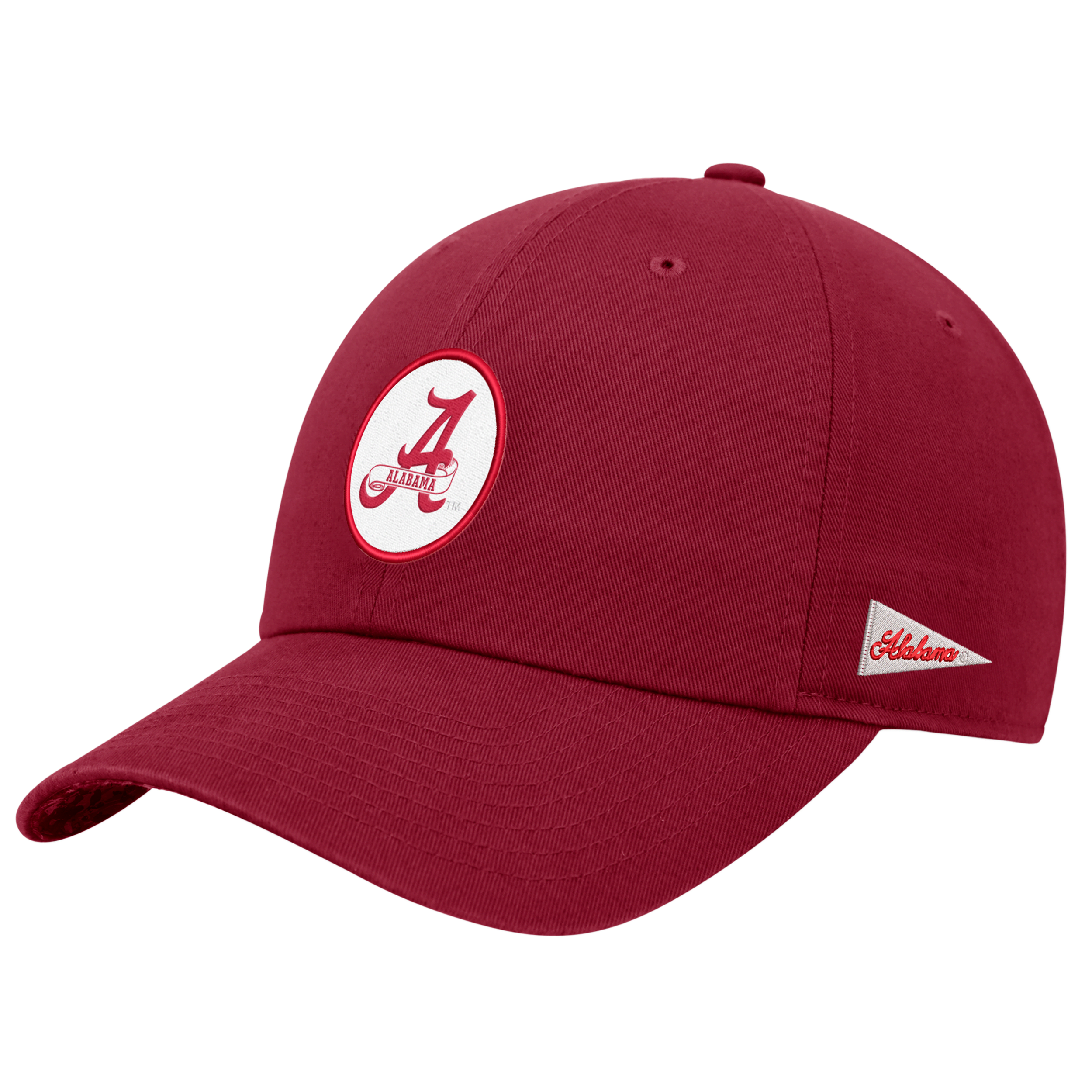 Shop Nike Alabama Logo  Unisex College Adjustable Cap In Red