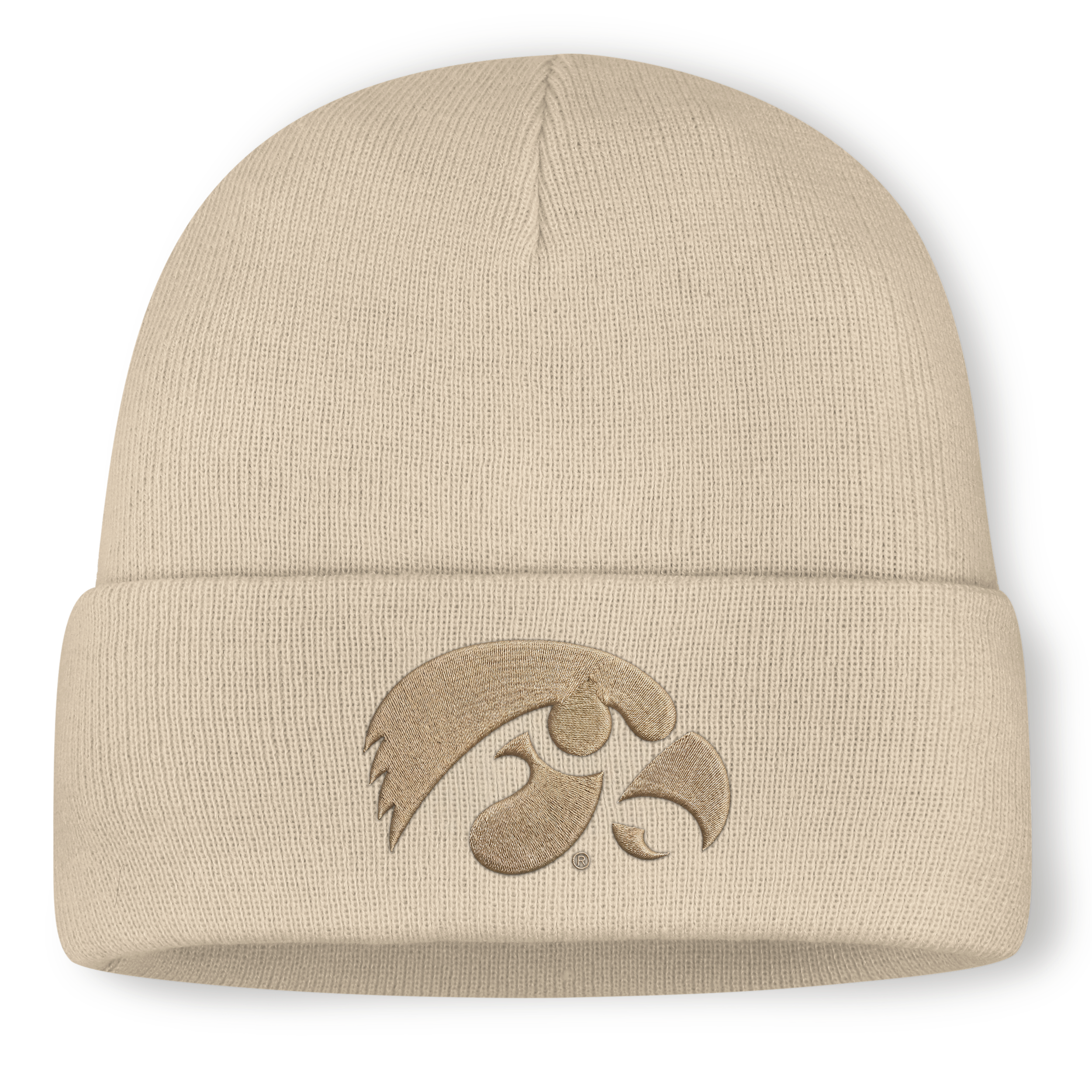 Iowa Nike Men's College Cuffed Beanie in Brown | N41C15AIA-M4T