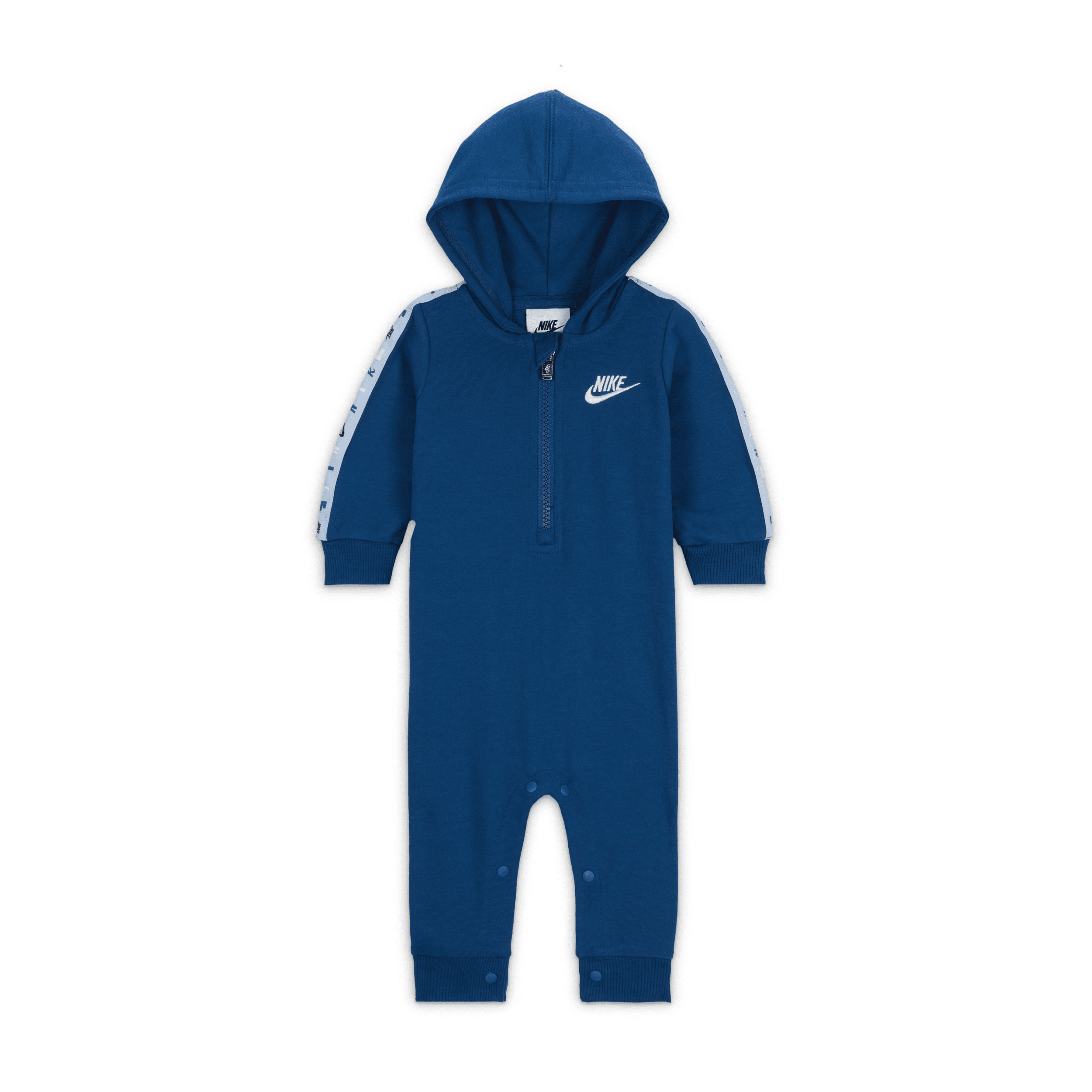 Nike Sportswear Club Baby (0-9m) French Terry Coverall In Blue