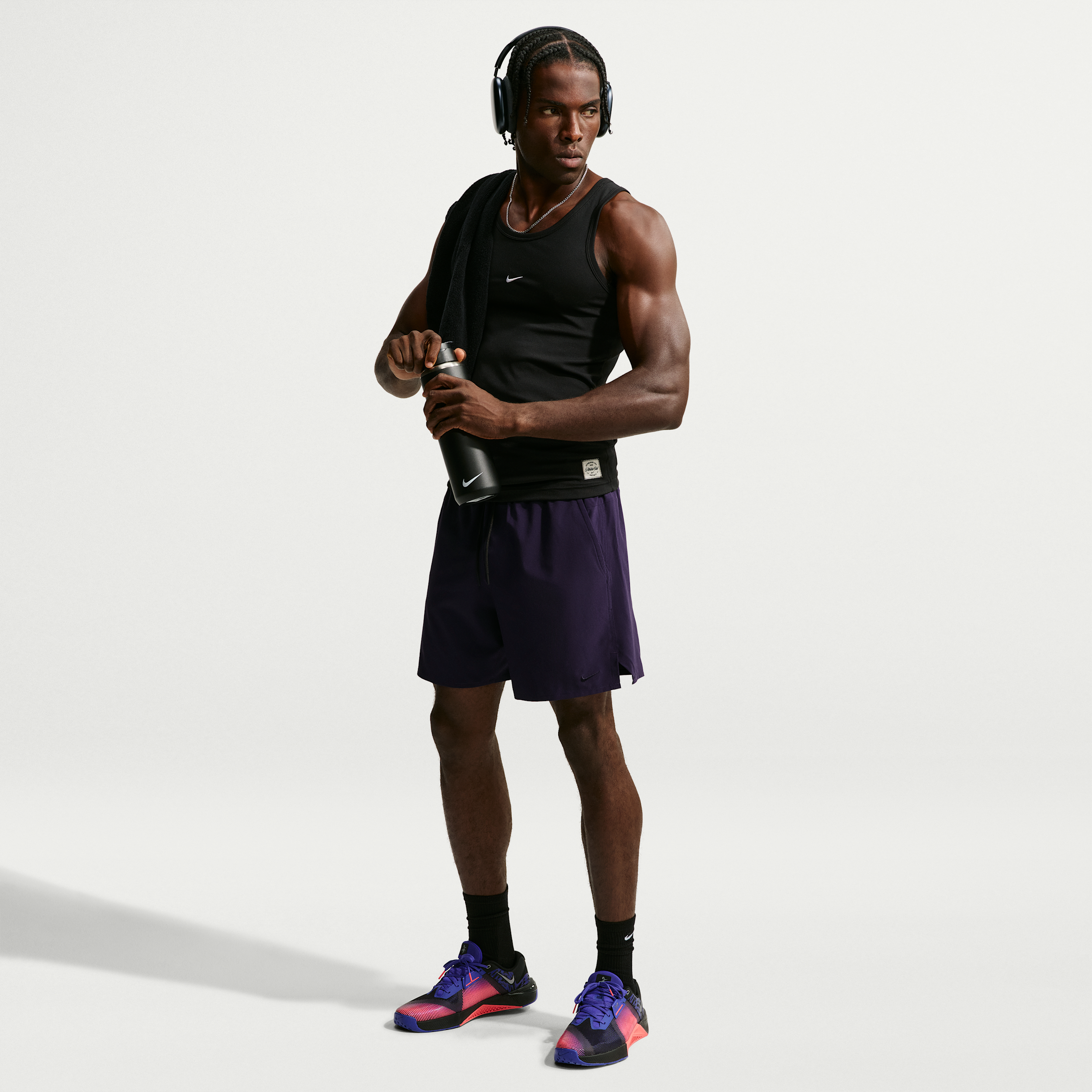 Nike Men's Unlimited Dri-FIT 7" Unlined Versatile Shorts in Purple | DV9340-525