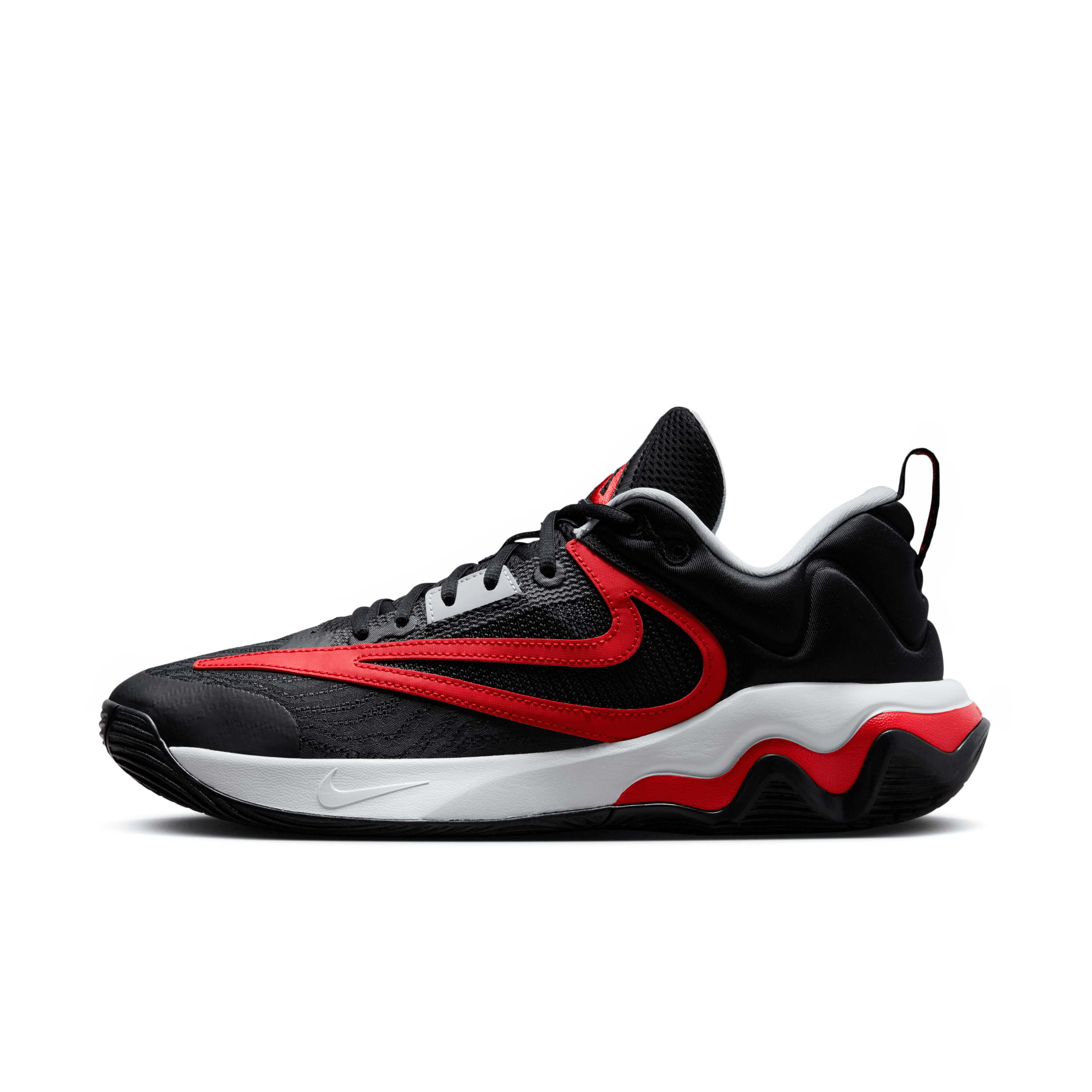 Nike Giannis Immortality 3 Basketball Shoes In Grey/black/red
