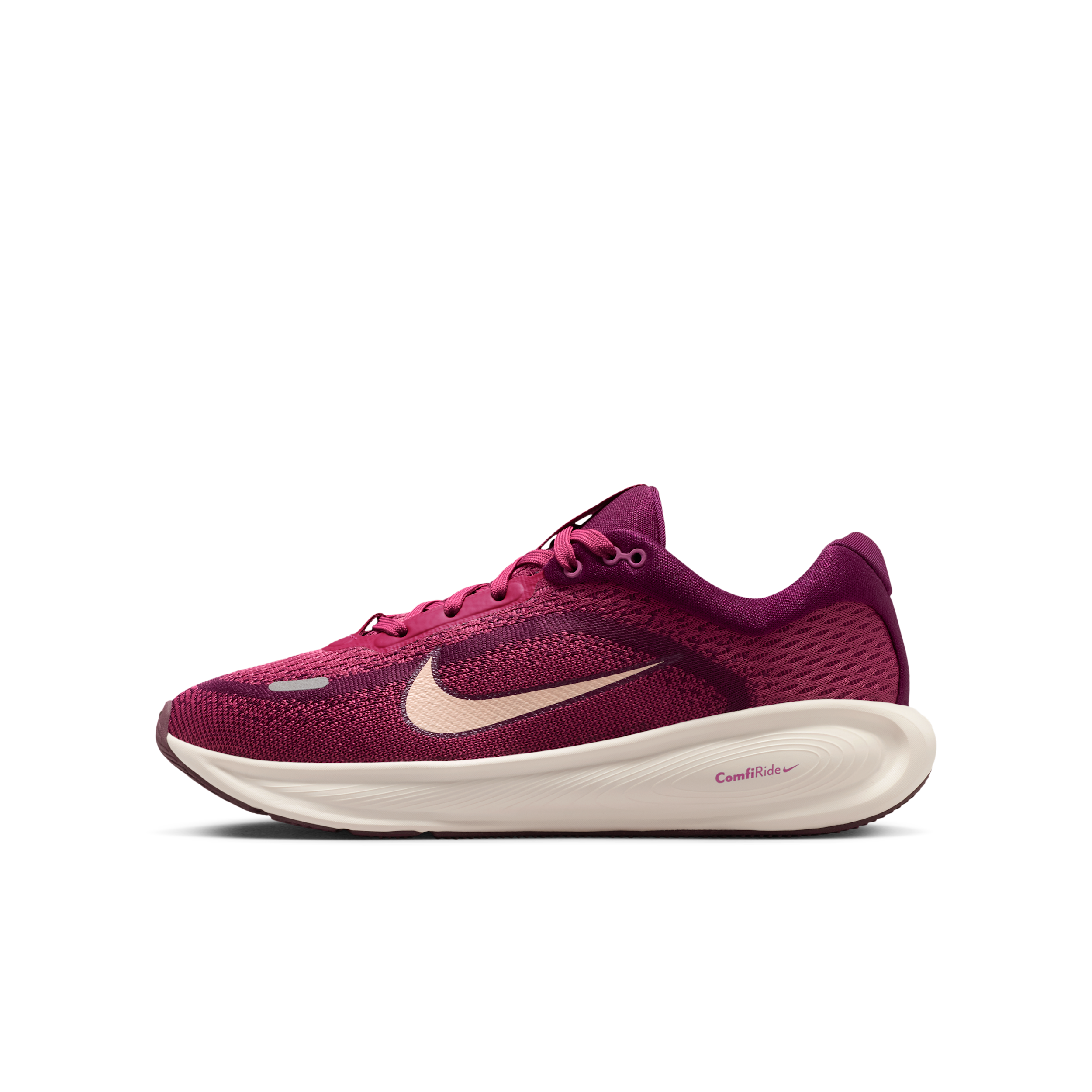 Nike Stellar Ride Big Kids' Running Shoes In Burgundy