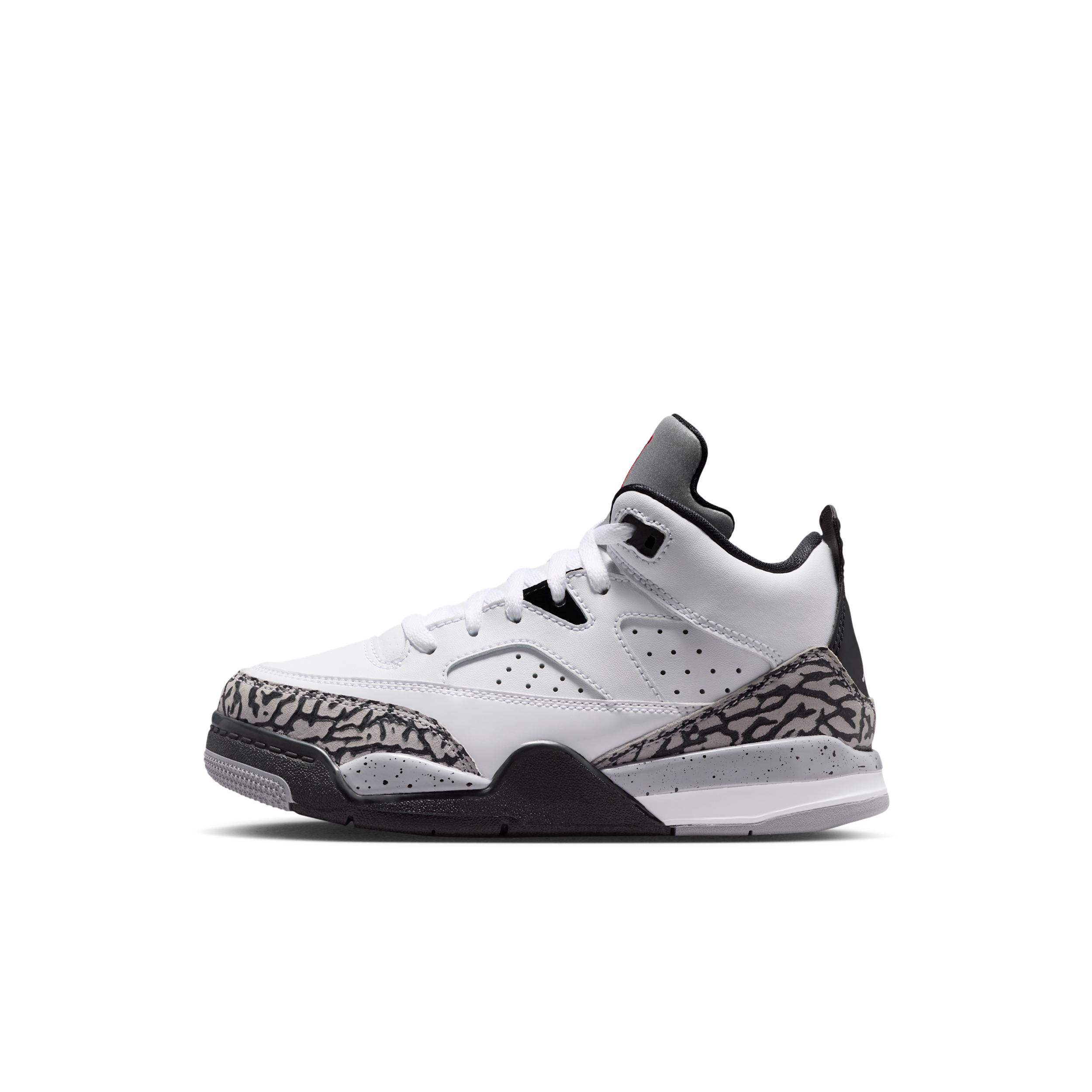 Boys Preschool Jordan Son of Mars Low - Boys' Preschool Shoes Grey/White/Black Size 02.5